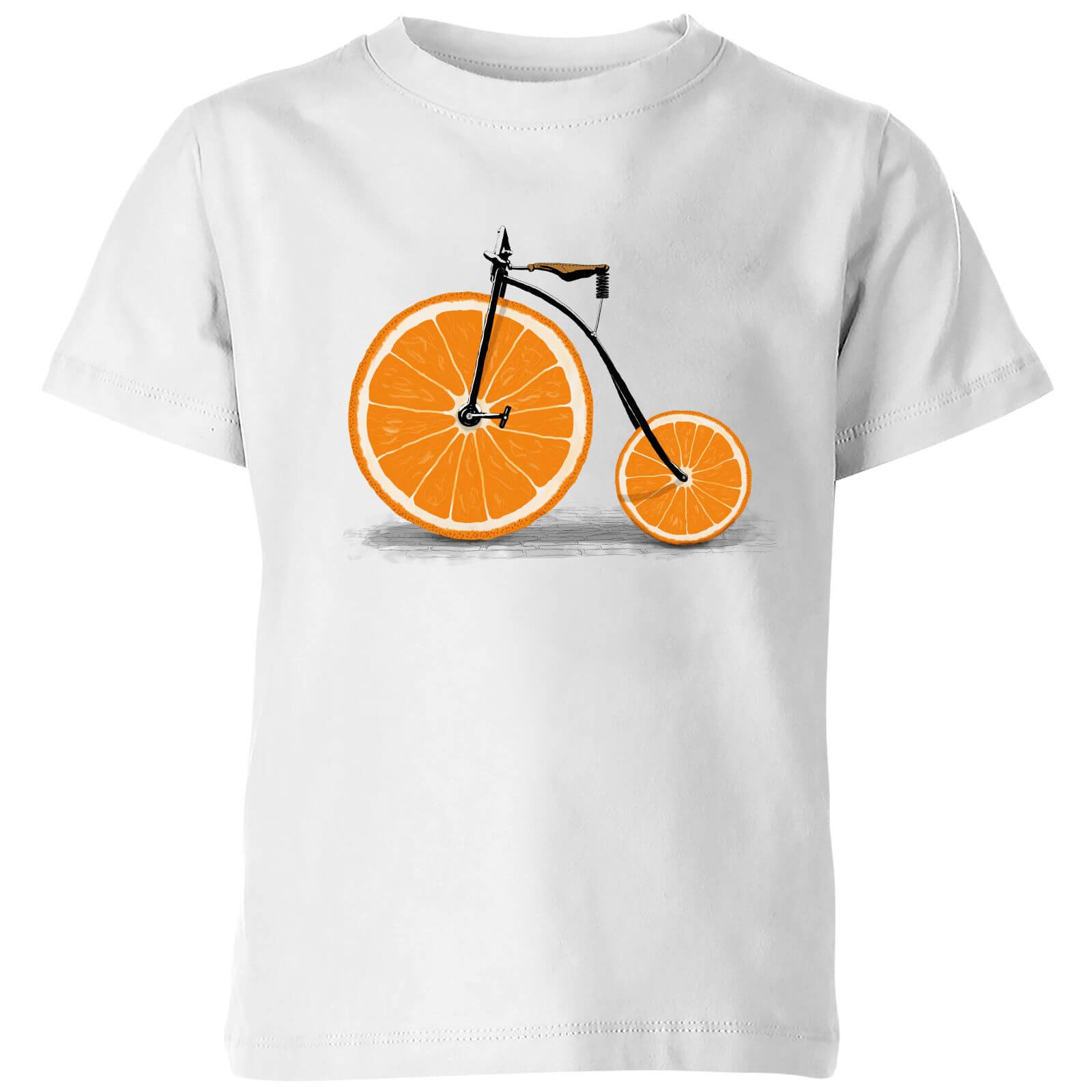 Florent Bodart Citrus Kids' T-Shirt - White - 3-4 Years