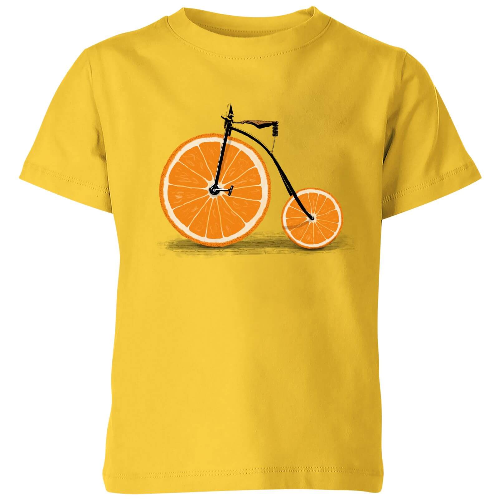Florent Bodart Citrus Kids' T-Shirt - Yellow - 3-4 Years - Yellow