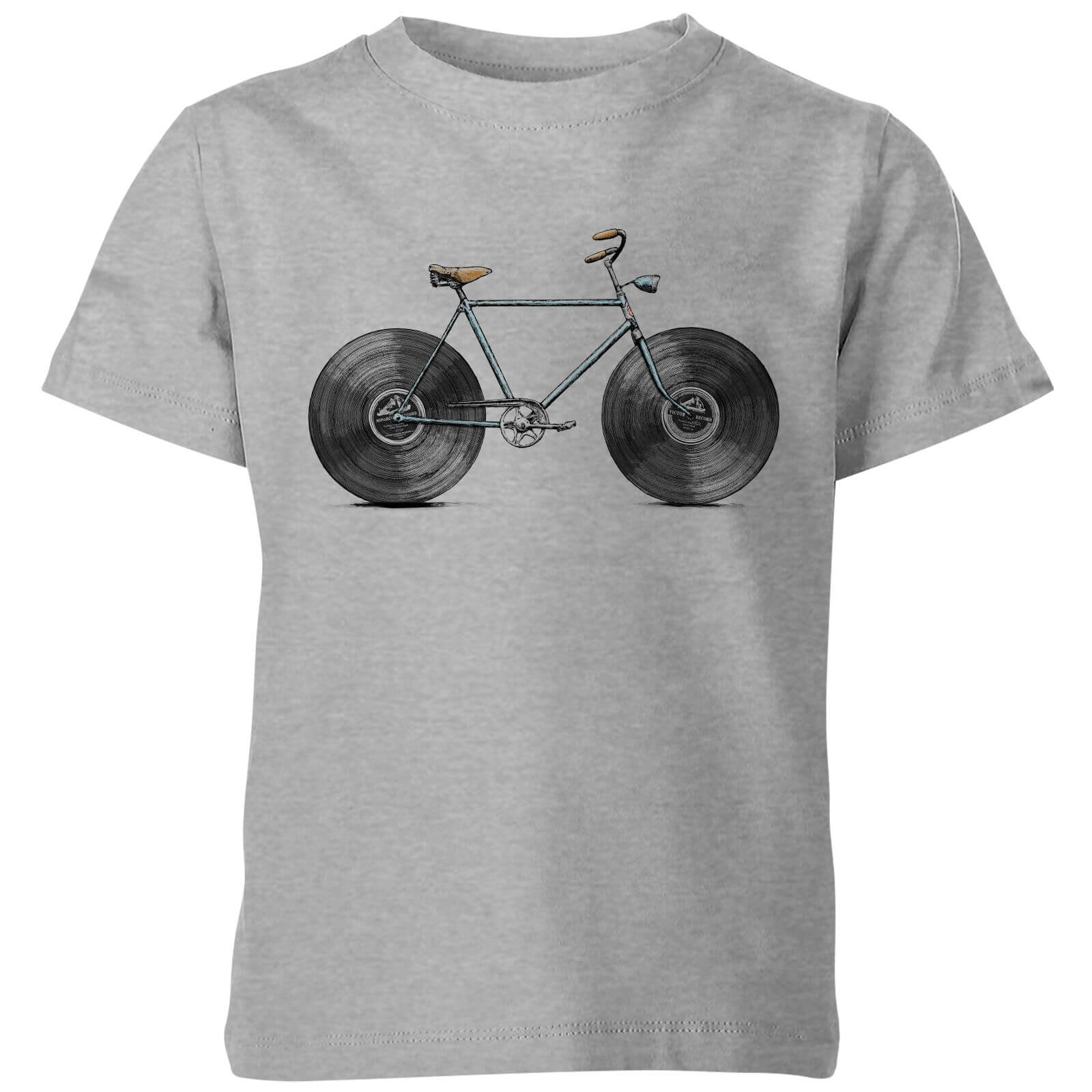Florent Bodart Velophone Kids' T-Shirt - Grey - 3-4 Years - Grey