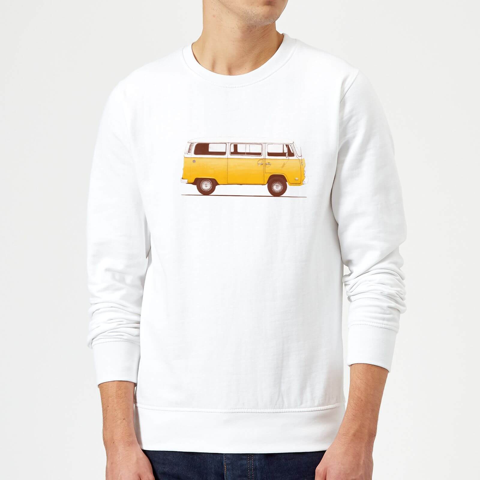 Florent Bodart Yellow Van Sweatshirt - White - S - White