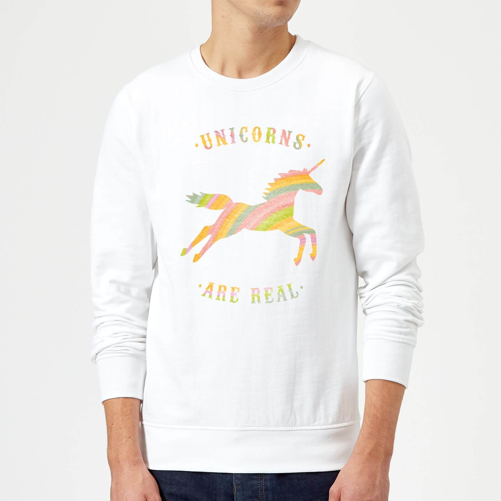 Florent Bodart Unicorns Are Real Sweatshirt - White - S - White