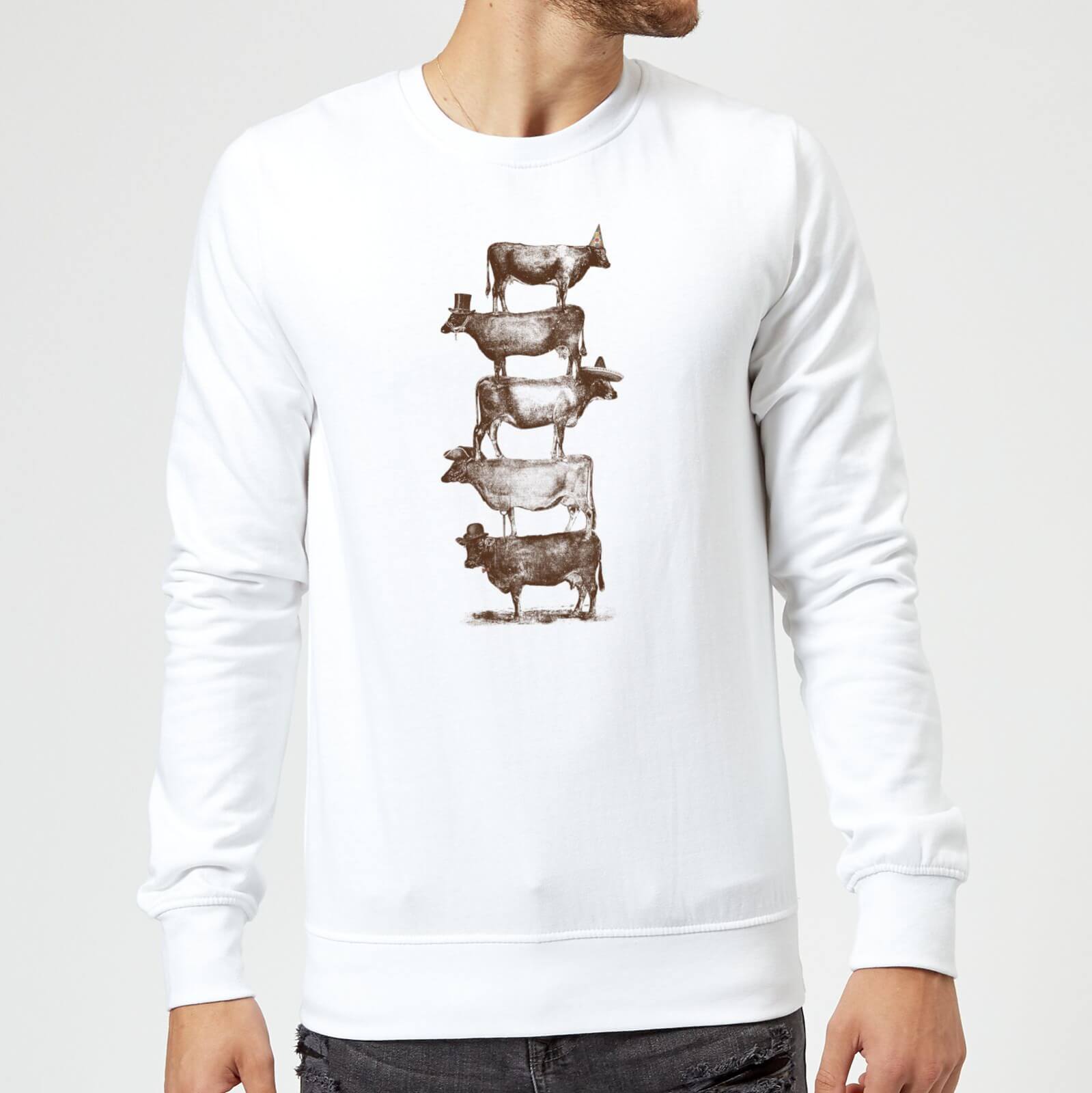 Florent Bodart Cow Cow Nuts Sweatshirt - White - S - White