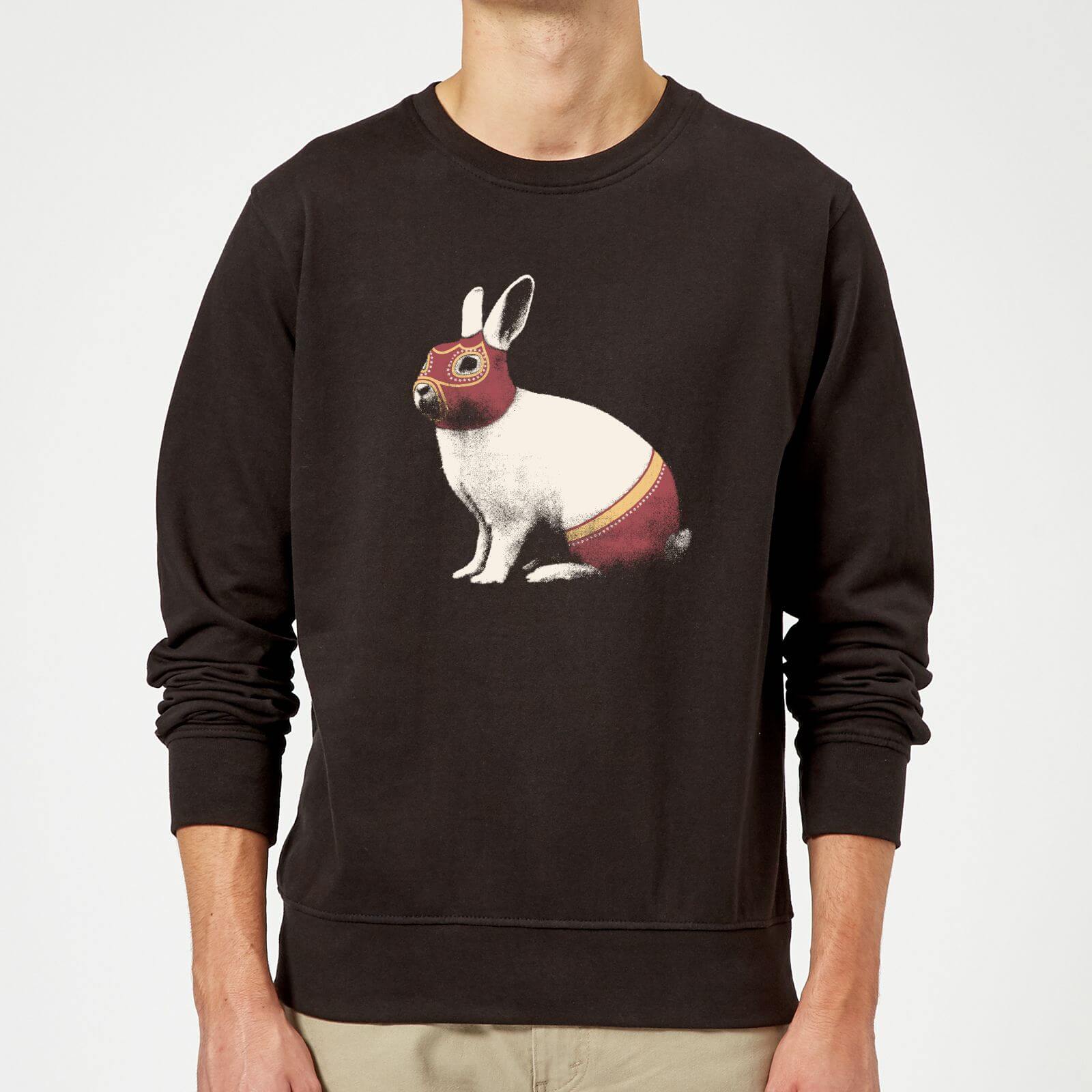 Florent Bodart Lapin Catcheur Sweatshirt - Black - 5XL - Noir