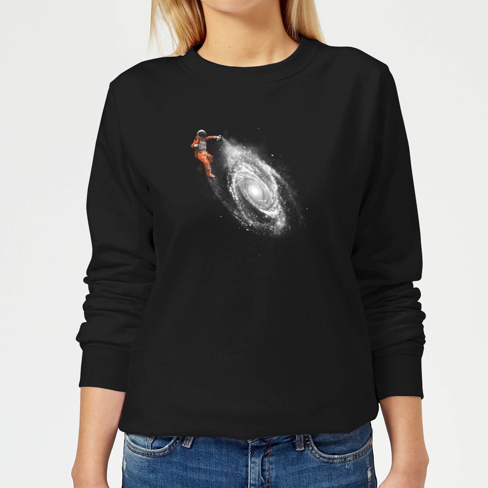 

Florent Bodart Space Art Women's Sweatshirt - Black - 5XL - Nero