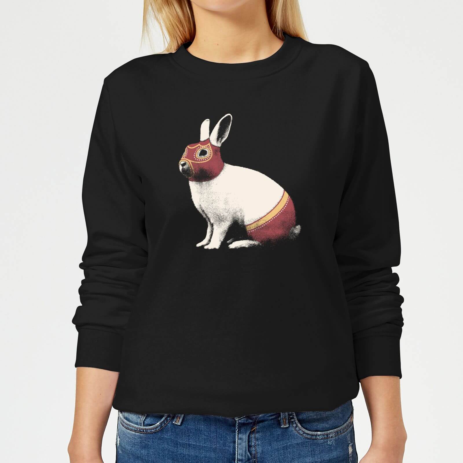

Florent Bodart Lapin Catcheur Women's Sweatshirt - Black - 5XL - Nero