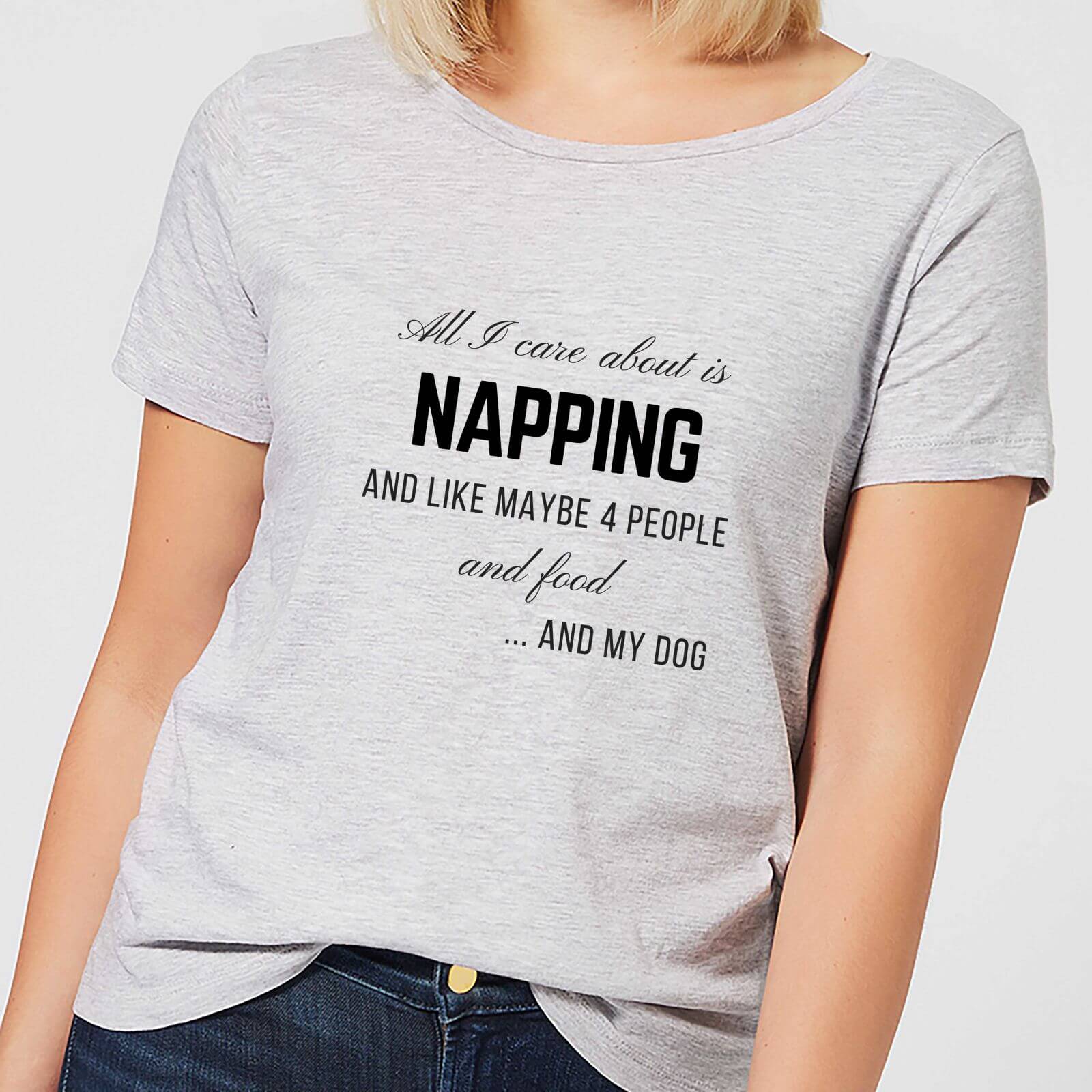Be My Pretty Napping Women's T-Shirt - Grey - 3XL - Grey