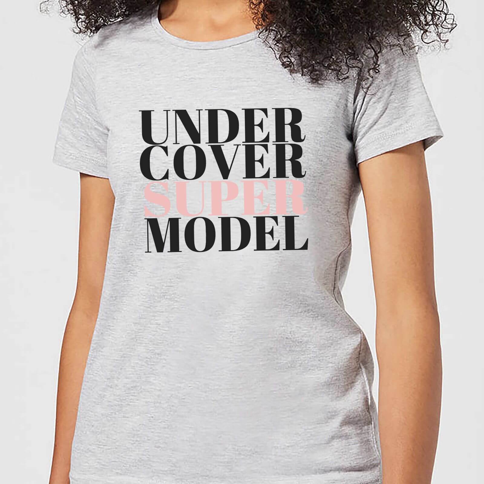 Be My Pretty Under Cover Super Model Women's T-Shirt - Grey - 3XL - Grey