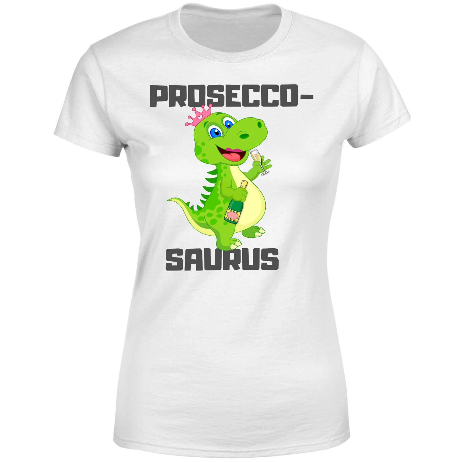 Be My Pretty Prosecco-Saurus Women's T-Shirt - White - 4XL - White
