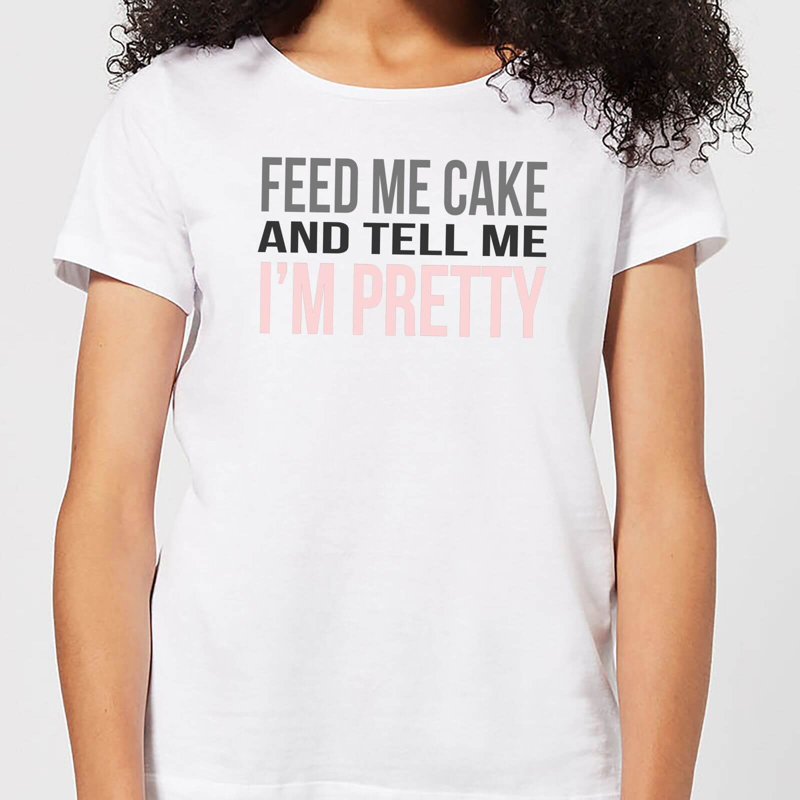 Be My Pretty Feed Me Cake Women's T-Shirt - White - 4XL - White