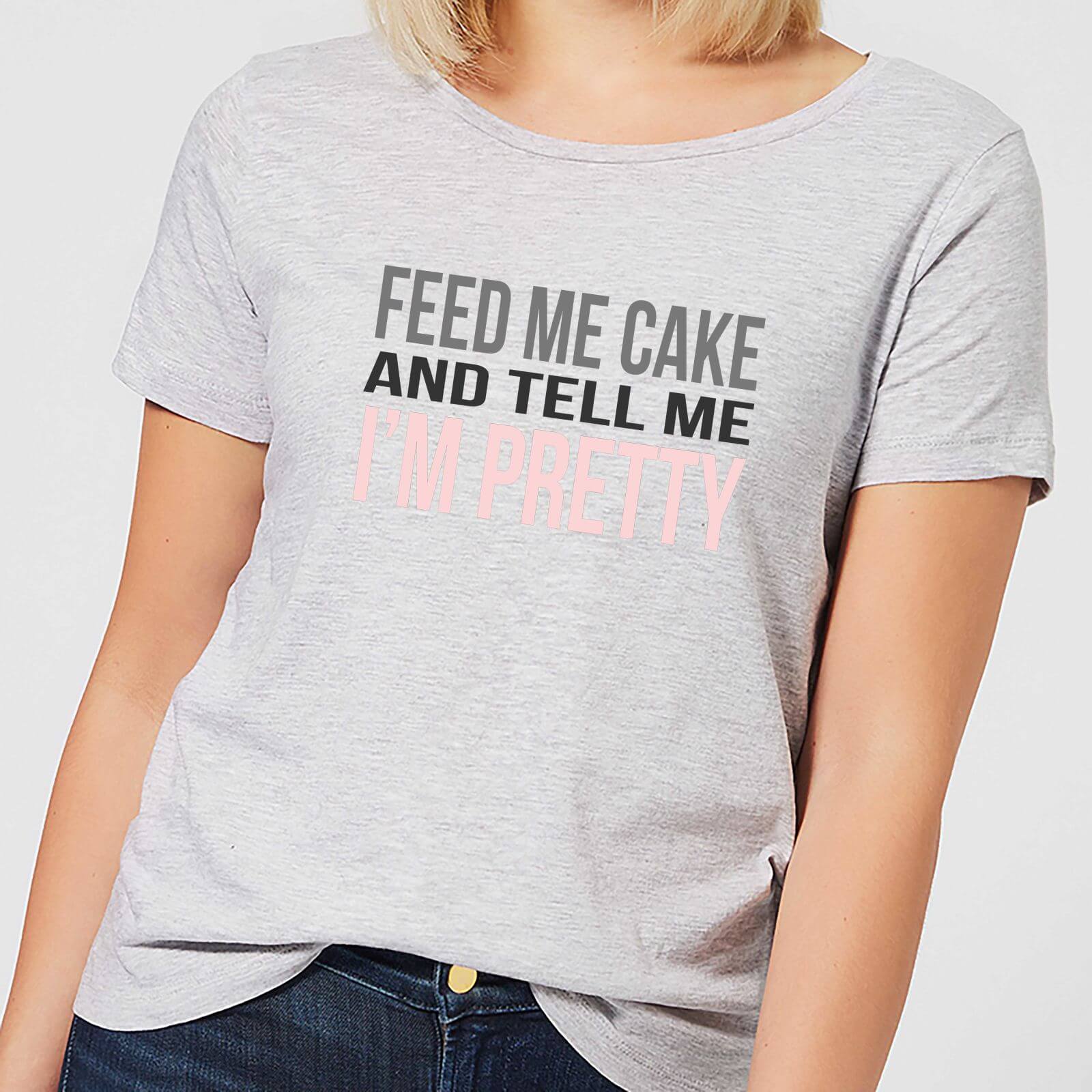 Be My Pretty Feed Me Cake Women's T-Shirt - Grey - 3XL - Grey