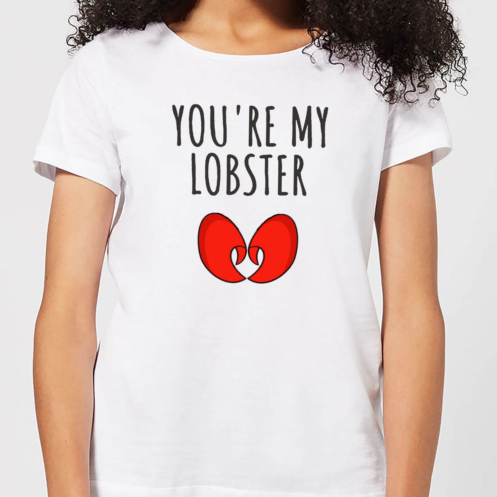 Be My Pretty You're My Lobster Women's T-Shirt - White - 4XL - White
