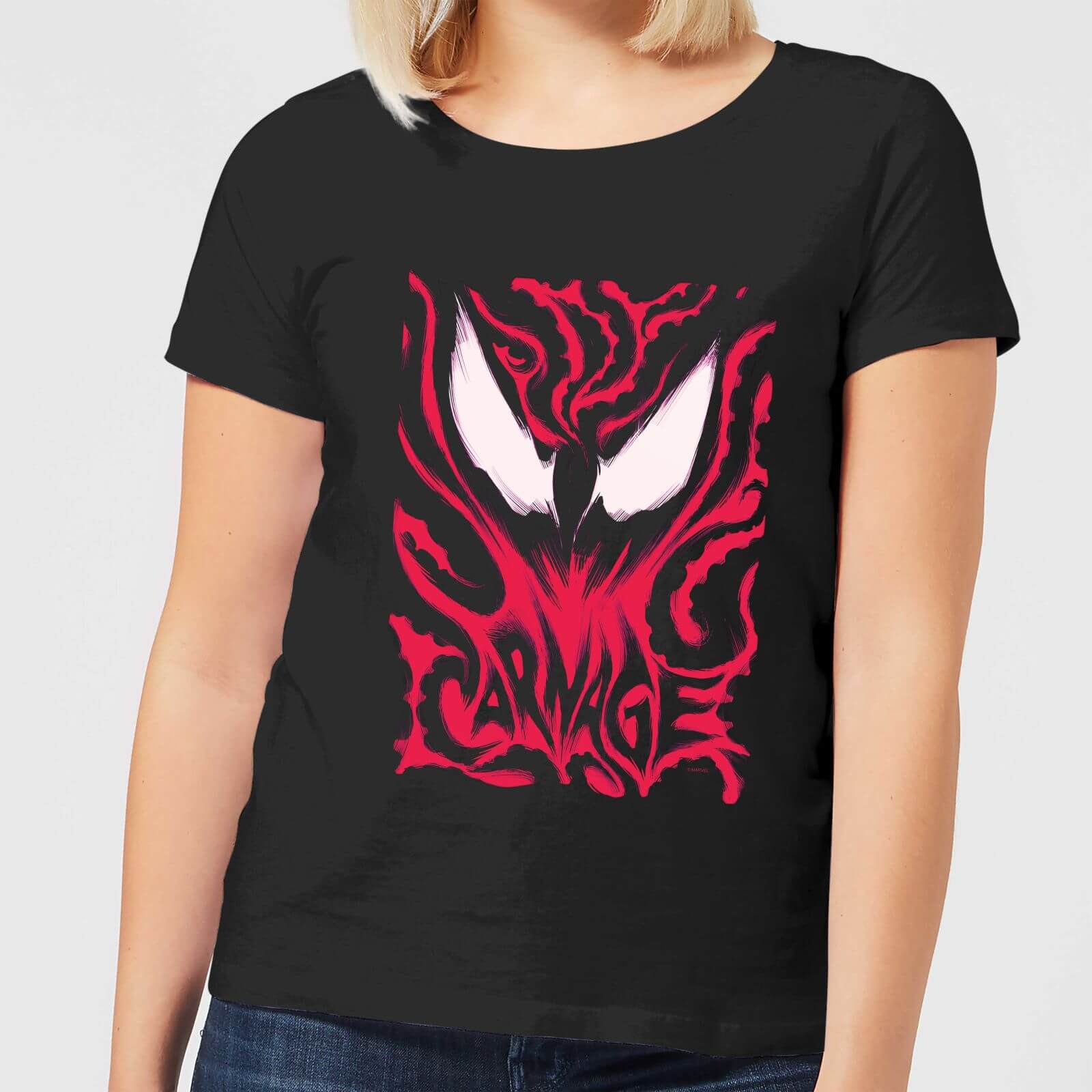 

T-Shirt Venom Carnage - Nero - Donna - S - Nero