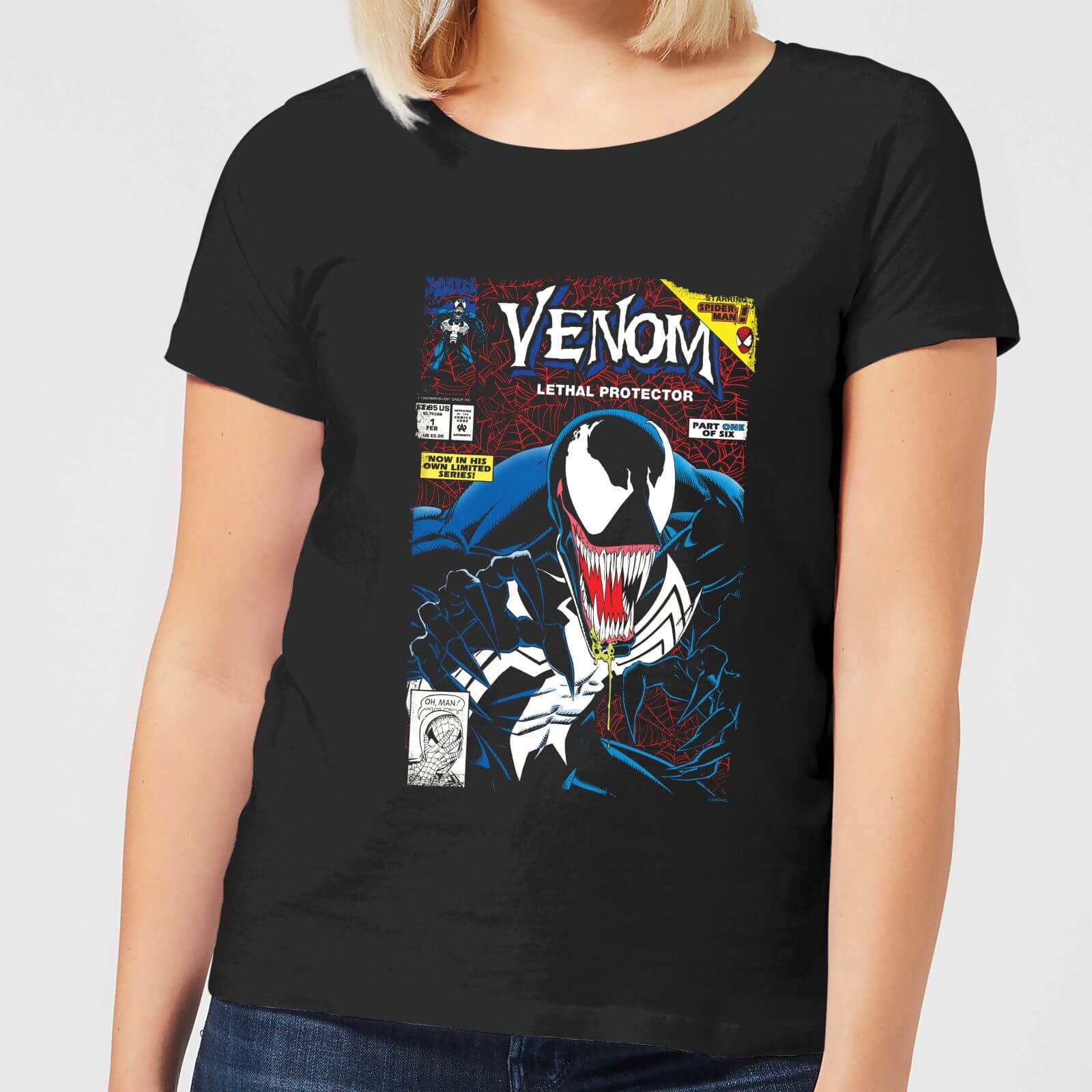 

T-Shirt Femme Venom Protecteur Léthal Marvel - Noir - M - Noir