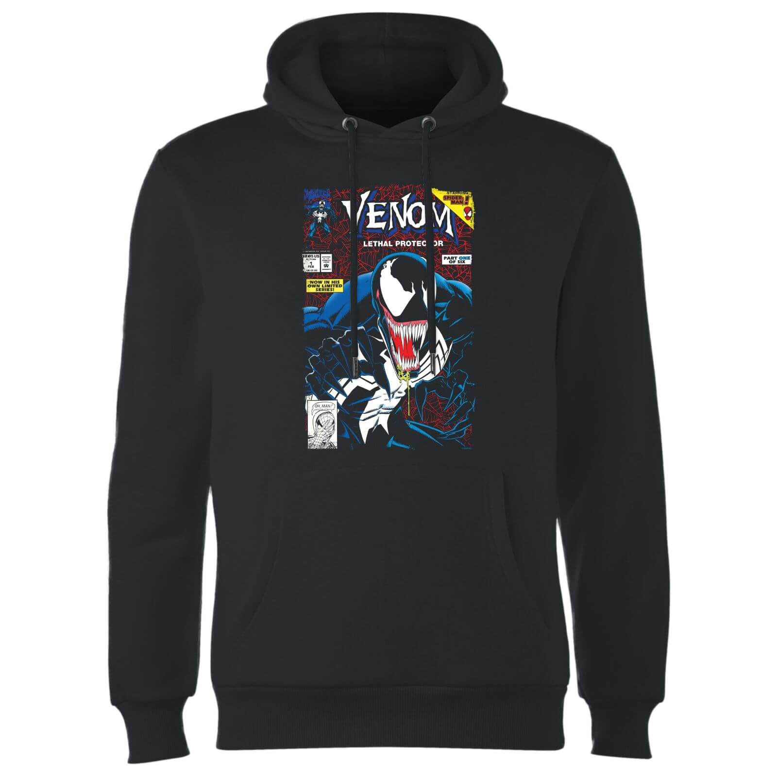 

Felpa con cappuccio Venom Lethal Protector - Nero - L
