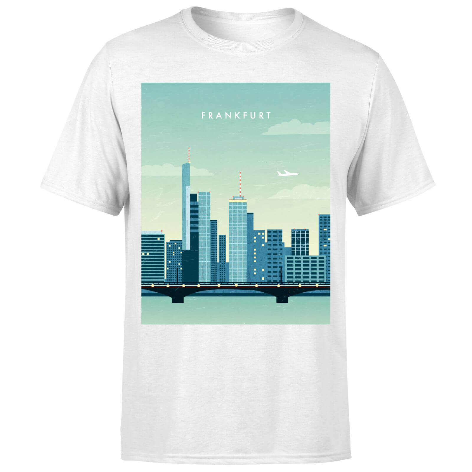 

Frankfurt Men's T-Shirt - White - 5XL - Bianco