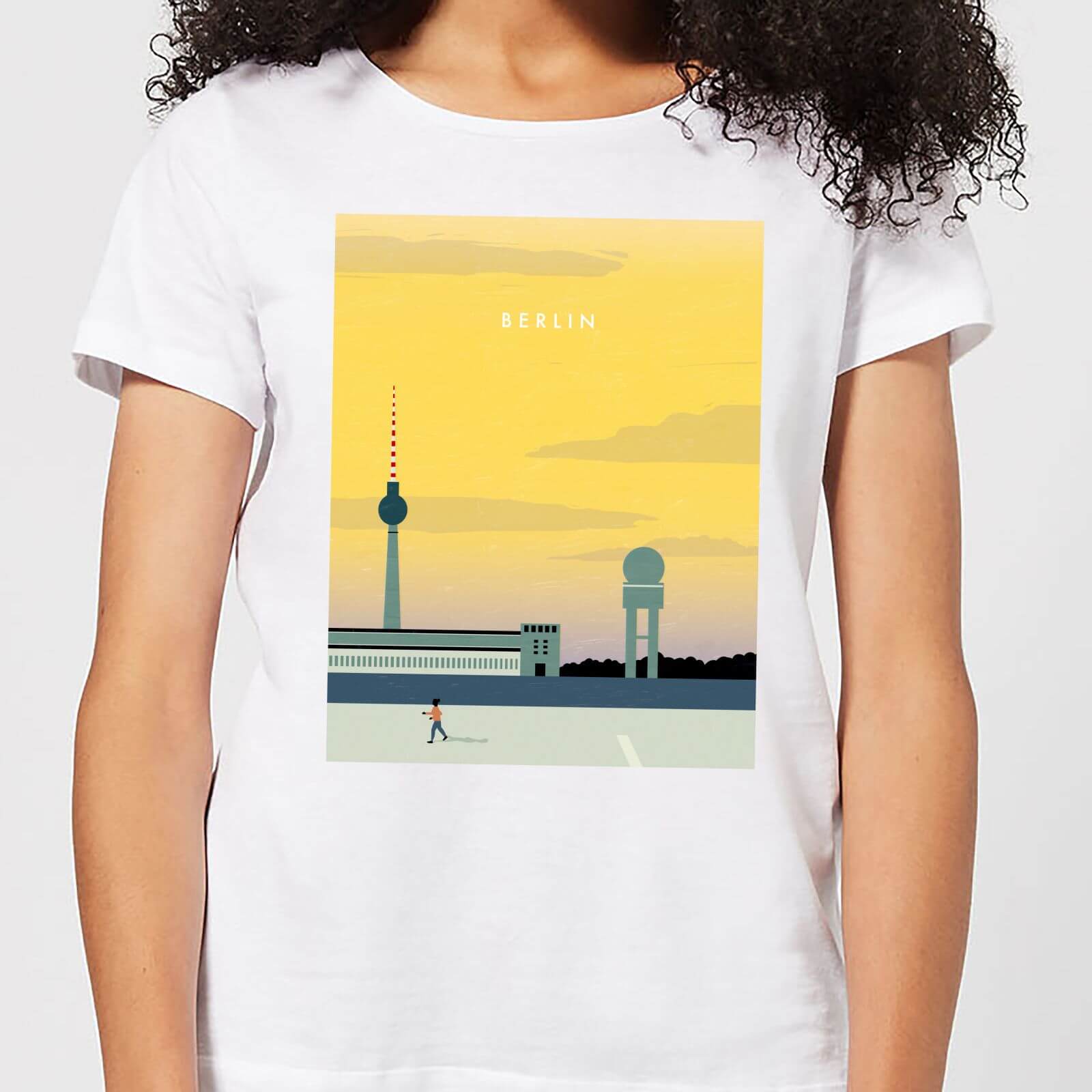 Berlin Women's T-Shirt - White - 4XL - White