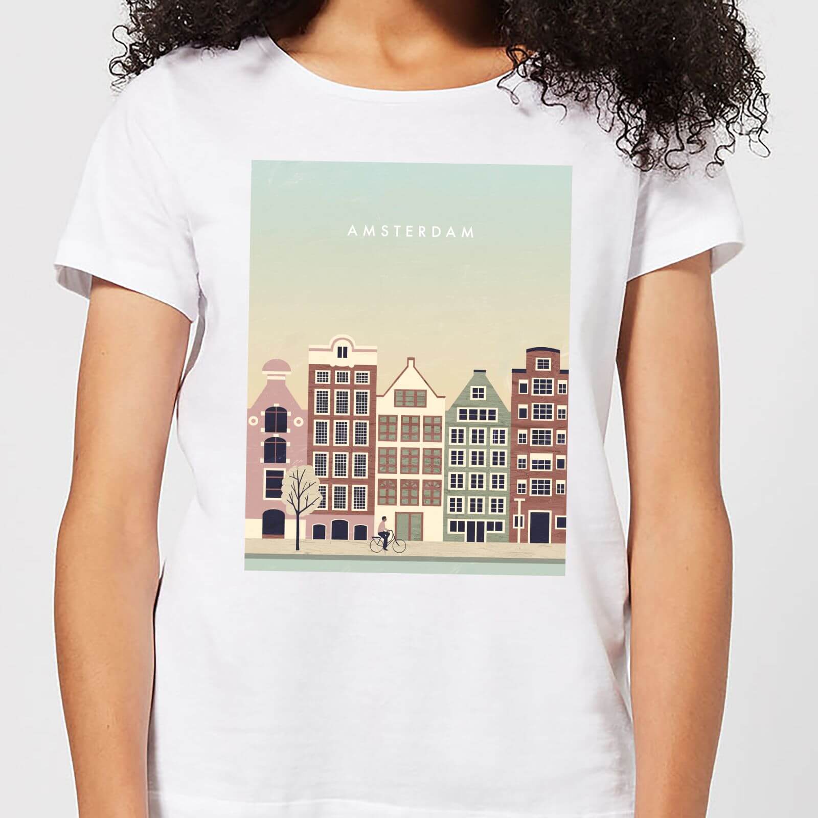 Amsterdam Women's T-Shirt - White - 4XL - White