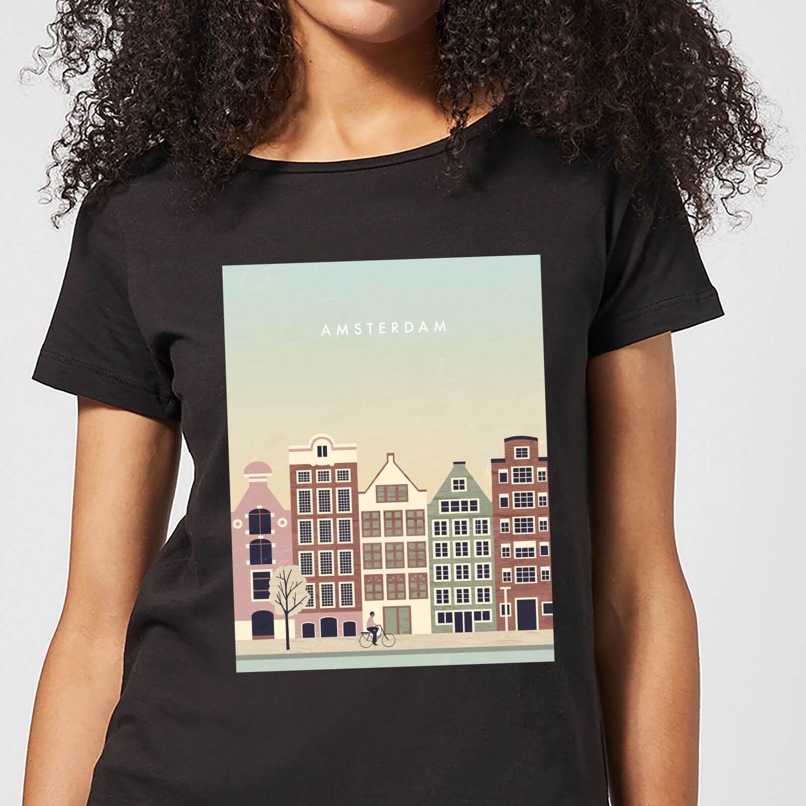 Amsterdam Women's T-Shirt - Black - 4XL - Black