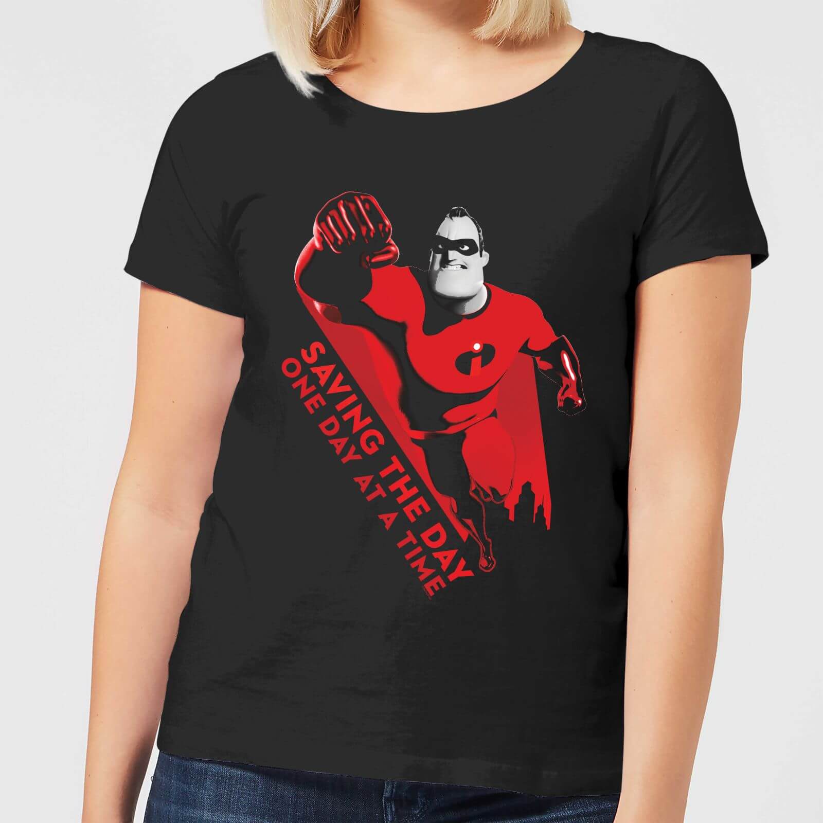 Incredibles 2 Saving The Day Women's T-Shirt - Black - L - Nero