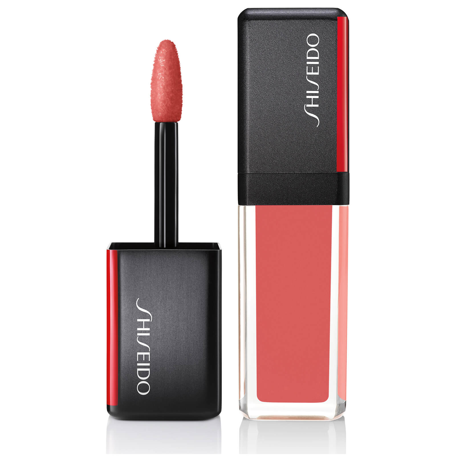 

Shiseido LacquerInk LipShine (Various Shades) - Electro Peach 312