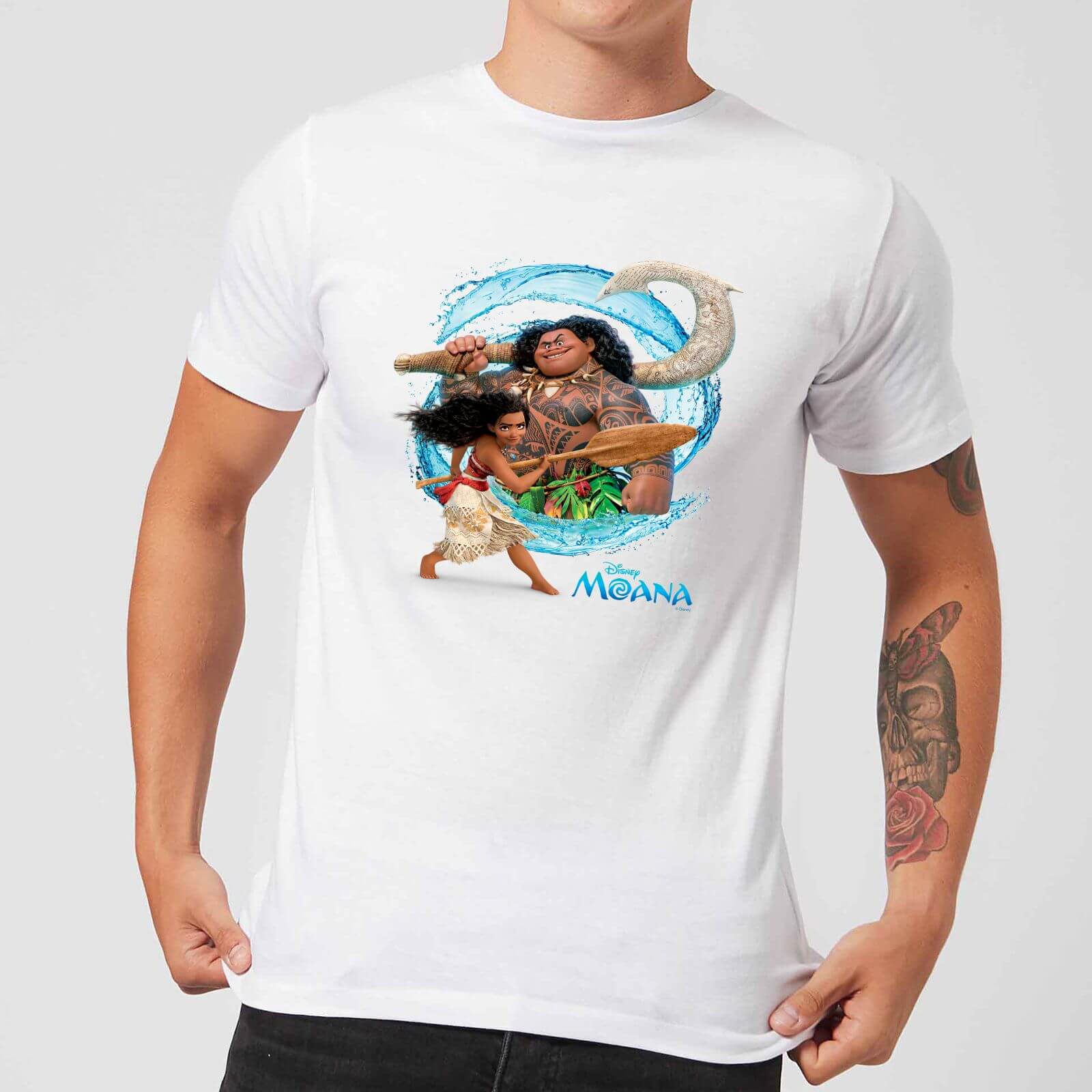 

T-Shirt Disney Moana Wave - Bianco - Uomo - S