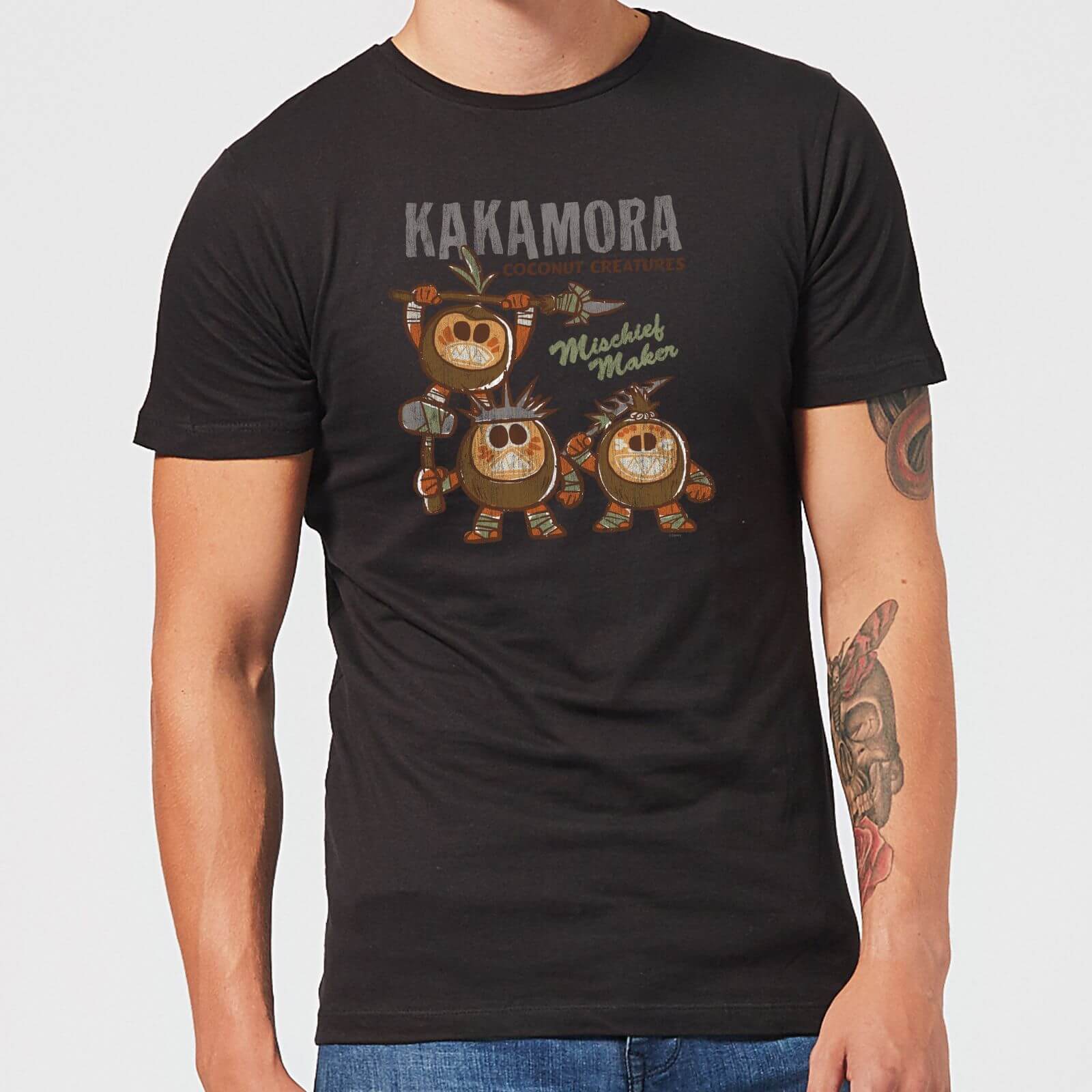 Disney Moana Kakamora Mischief Maker Men's T-Shirt - Black - XS