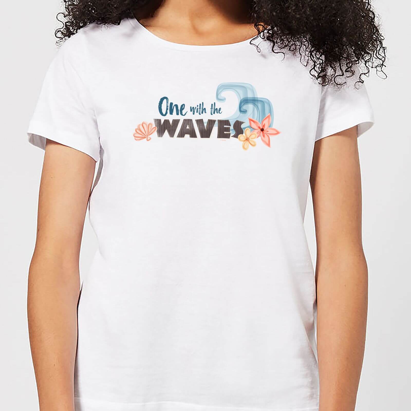 Vaiana (Moana) One With The Waves Damen T-Shirt - Weiß - XXL - Weiß