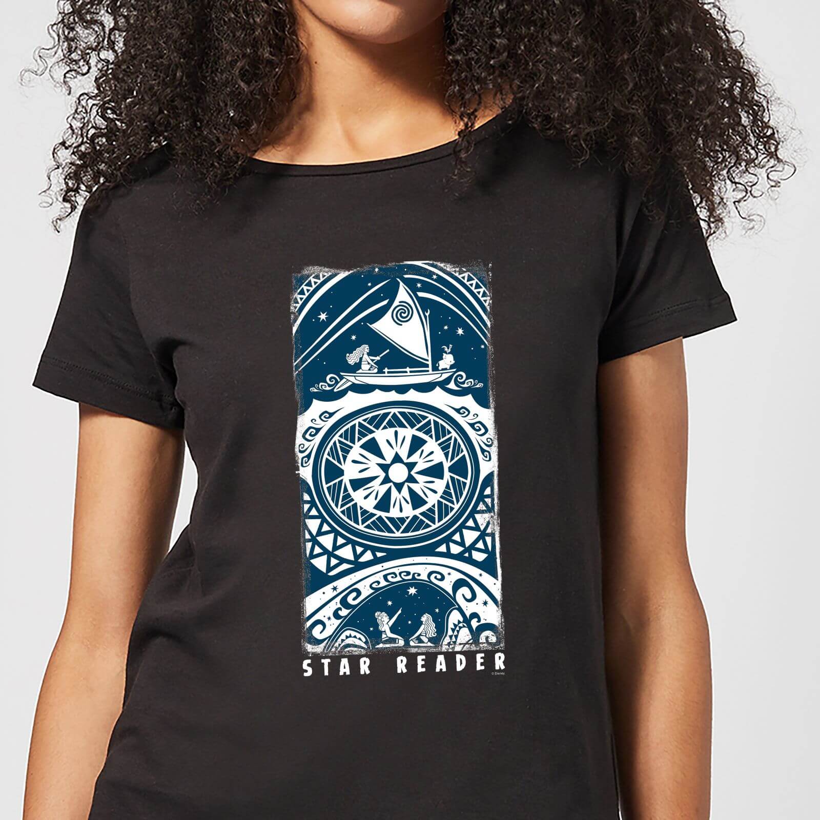 Moana Star Reader Women's T-Shirt - Black - 4XL