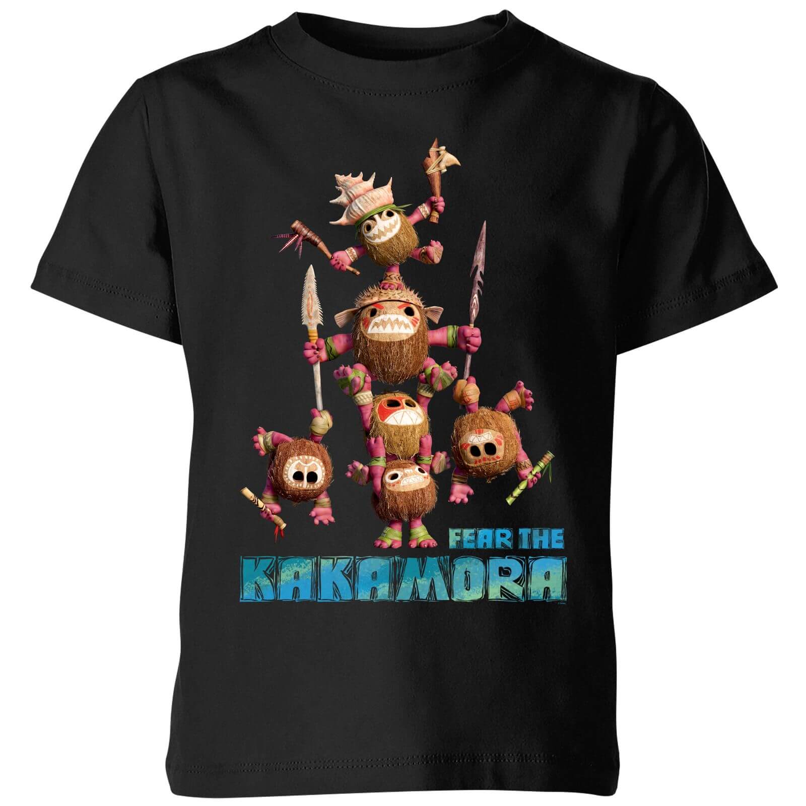 

T-Shirt Moana Fear The Kakamora - Nero - Bambini - 5-6 Anni - Nero