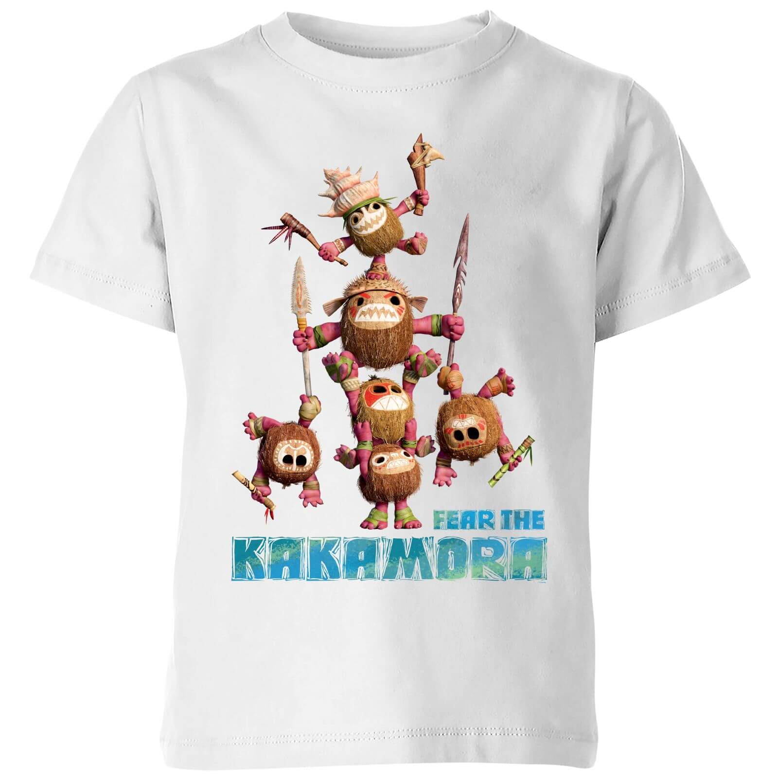 

T-Shirt Moana Fear The Kakamora - Bianco - Bambini - 3-4 Anni - Bianco
