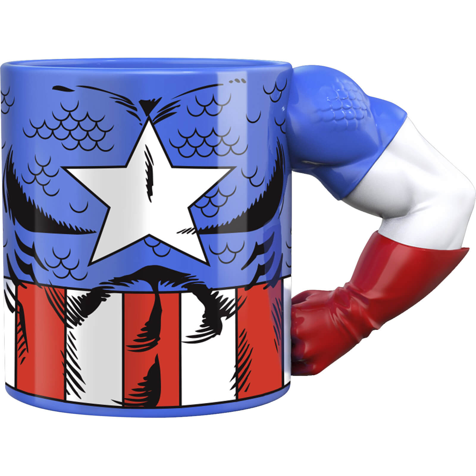 Meta Merch Marvel Captain America Arm Mug