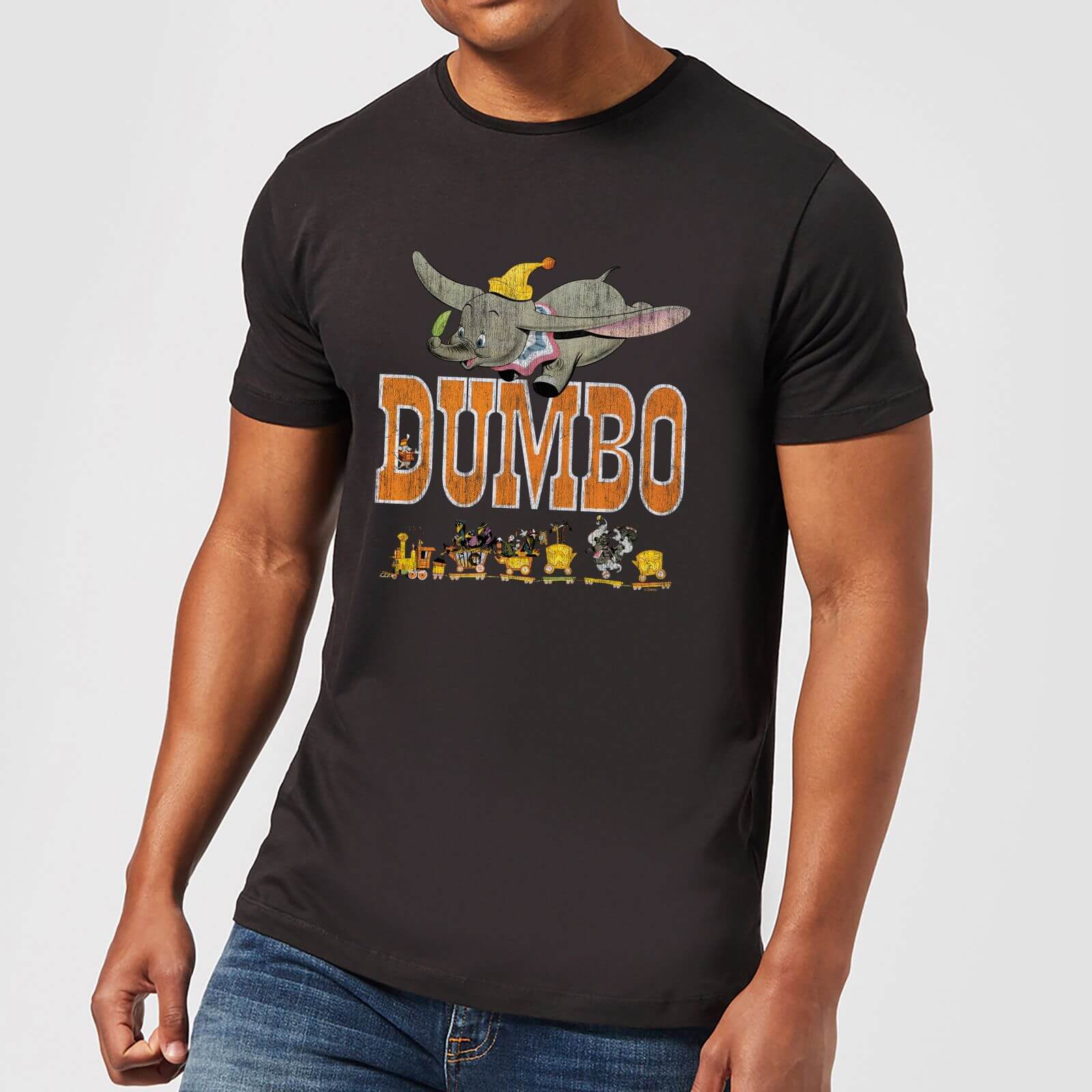Disney Dumbo The One The Only Men's T-Shirt - Black - XS