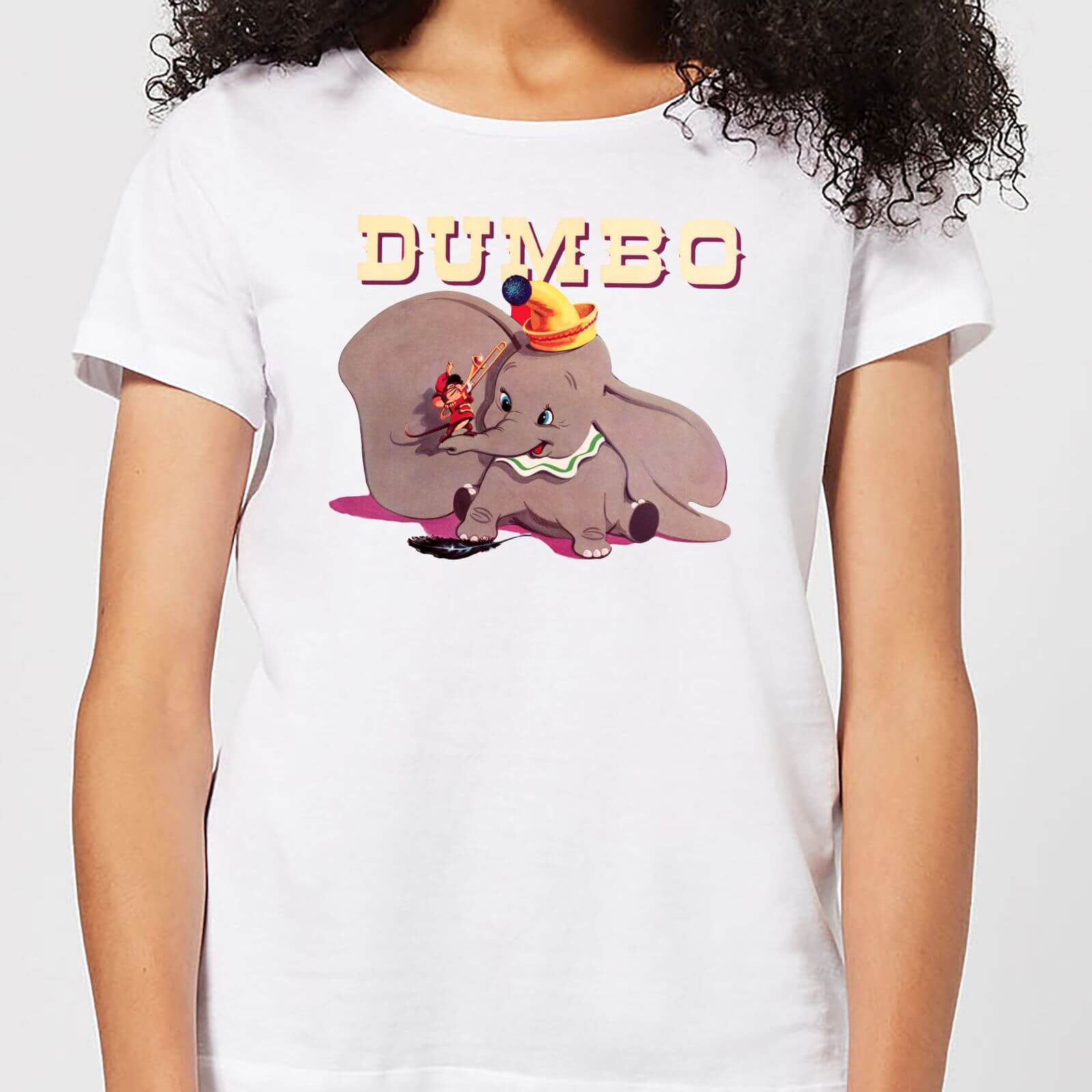 Dumbo Timothy's Trombone Women's T-Shirt - White - L - White