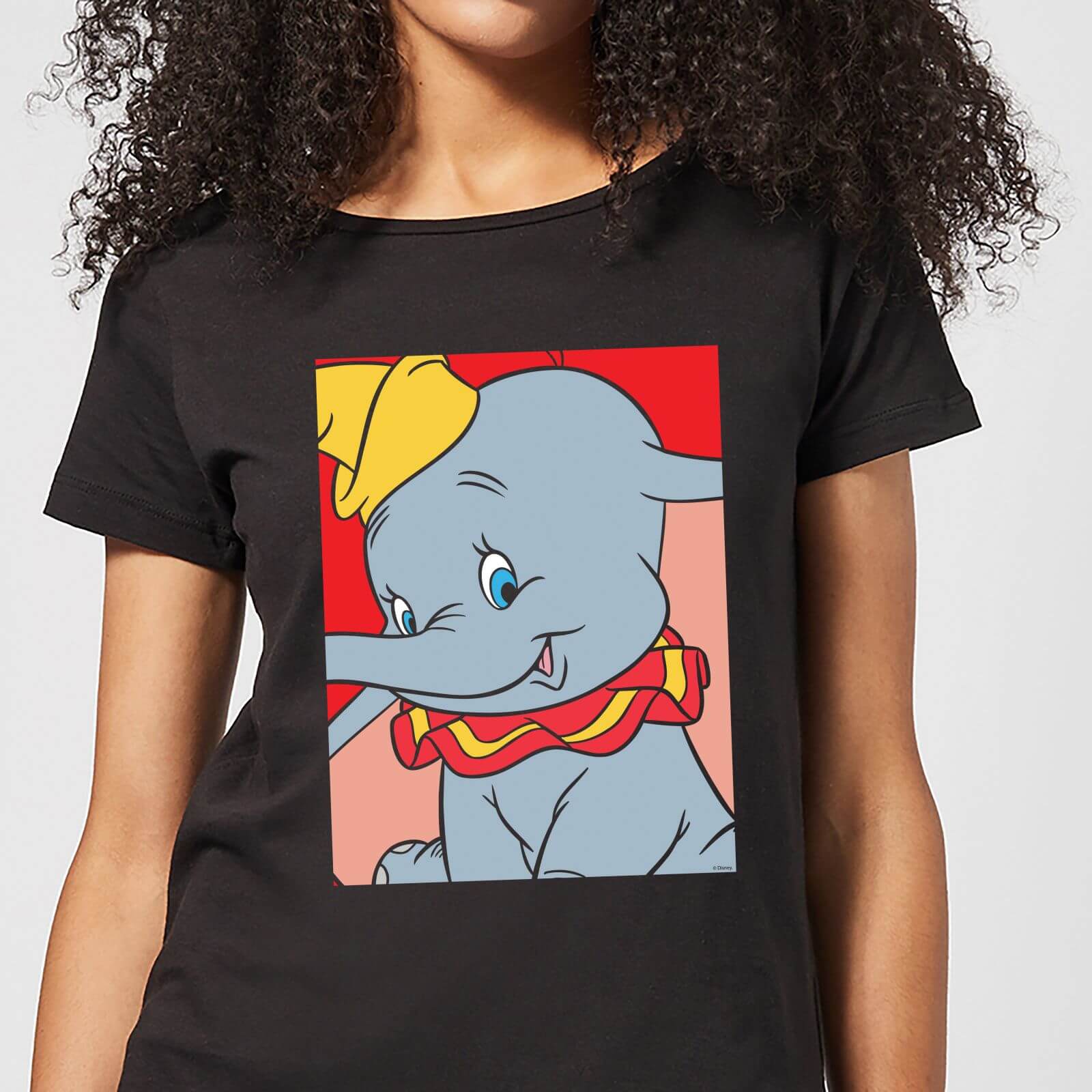 Dumbo Portrait Women's T-Shirt - Black - S - Black