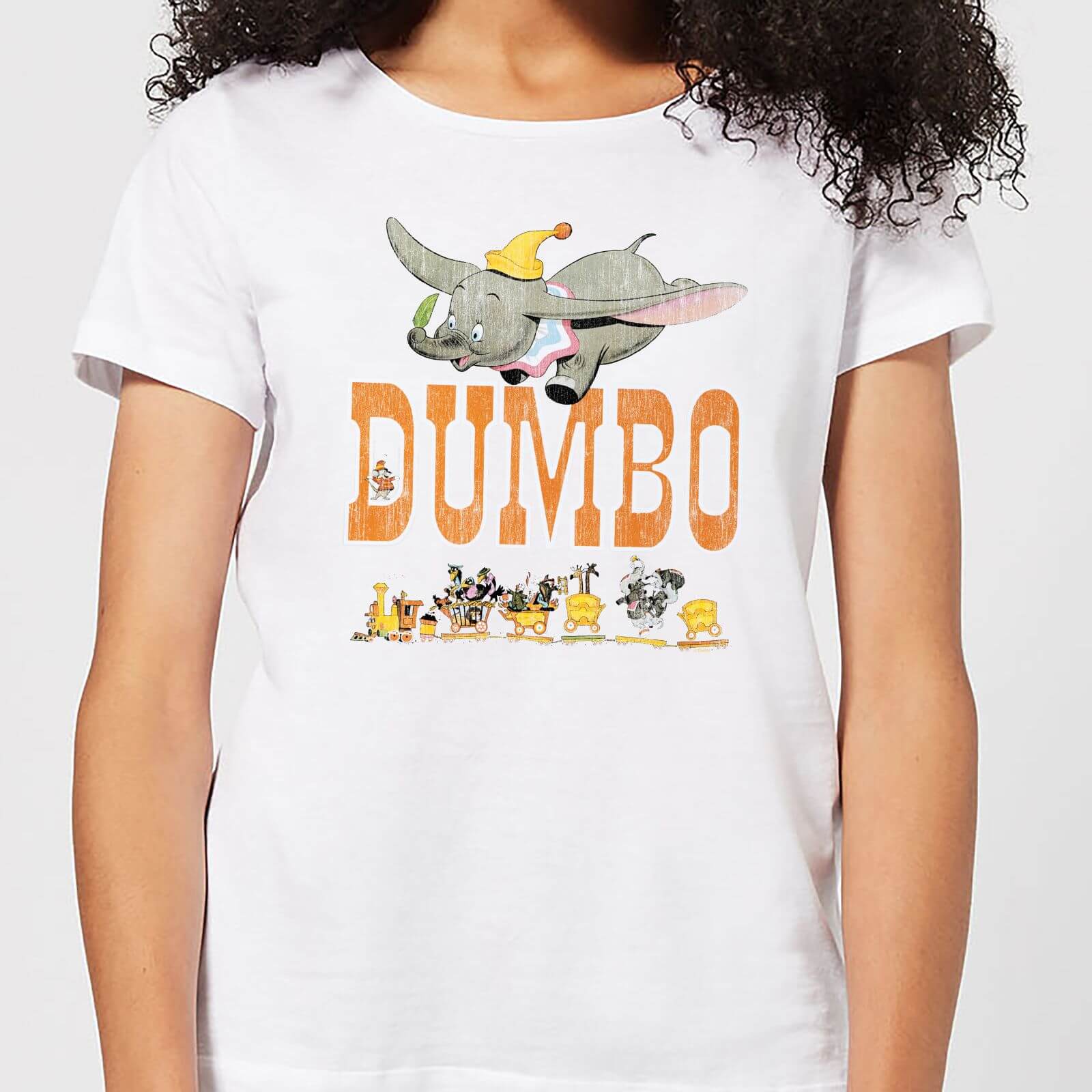 Dumbo The One The Only Women's T-Shirt - White - 4XL