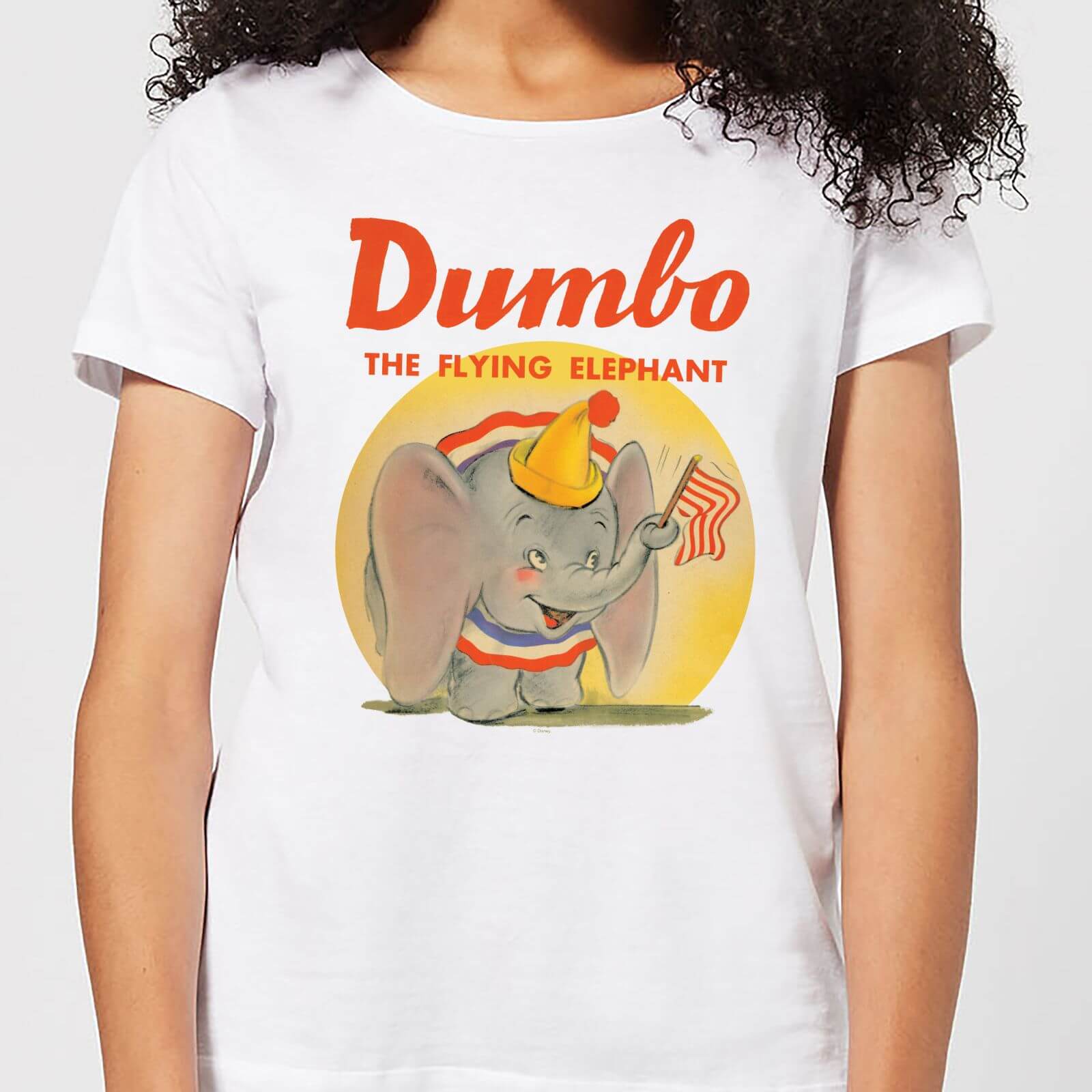 

T-Shirt Dumbo Flying Elephant - Bianco - Donna - XL
