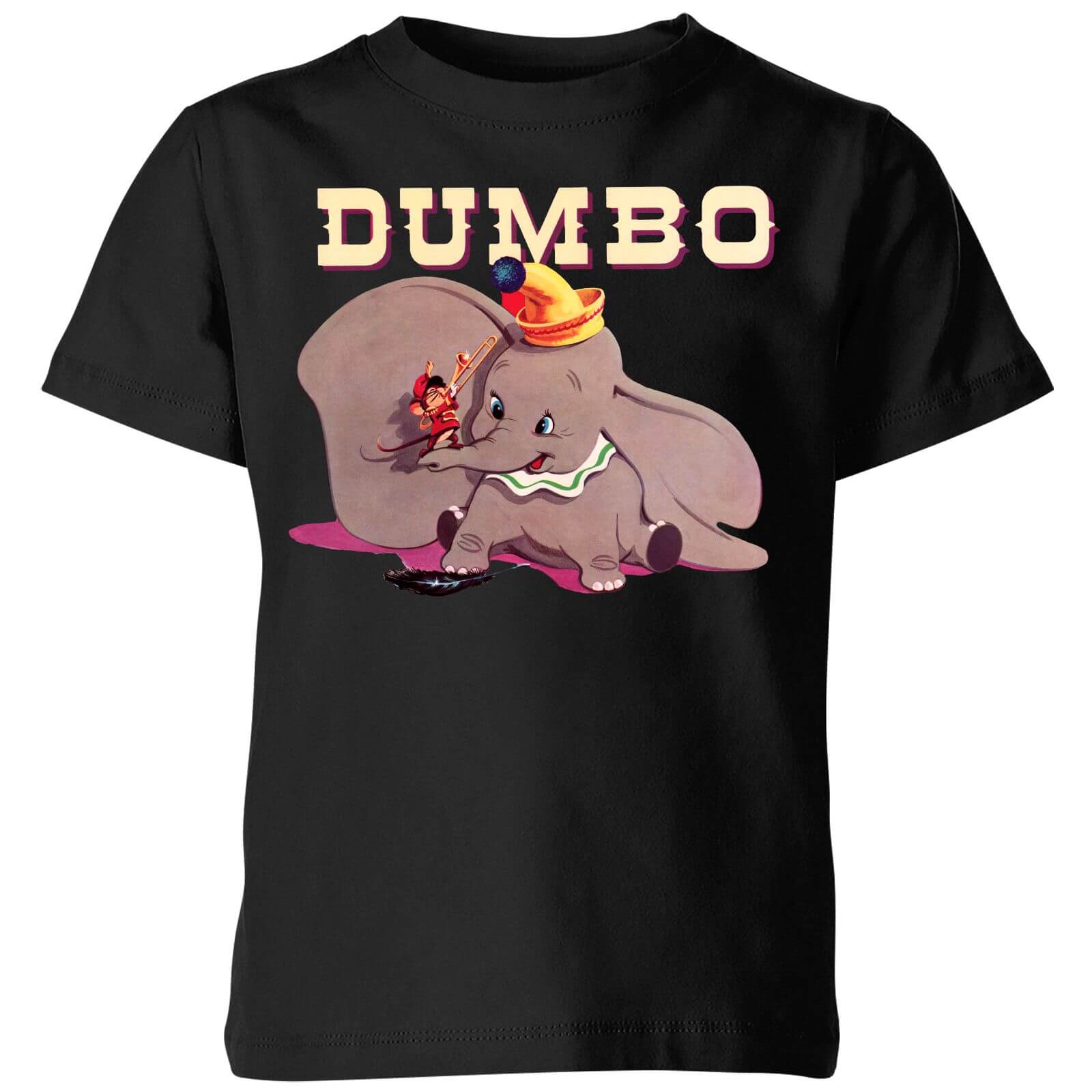 

T-Shirt Dumbo Timothy's Trombone - Nero - Bambini - 7-8 Anni - Nero