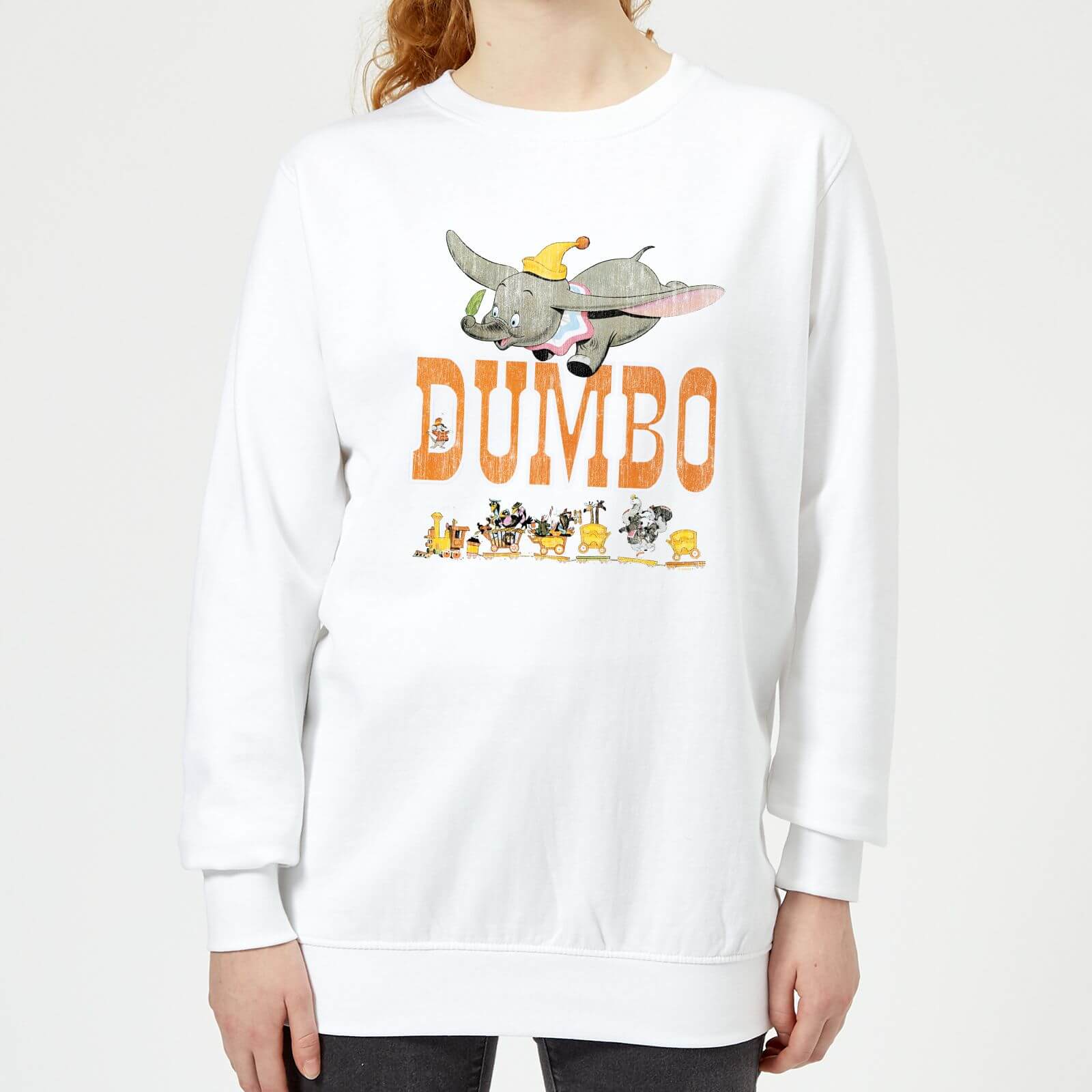 Dumbo The One The Only Women's Sweatshirt - White - S - White
