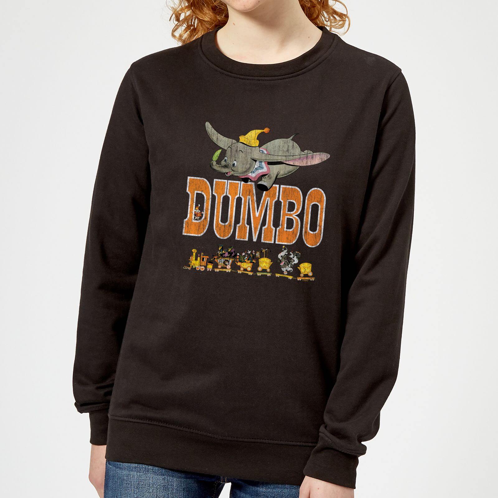 Sweat Femme Le Seul et l'Unique Dumbo Disney - Noir - XS