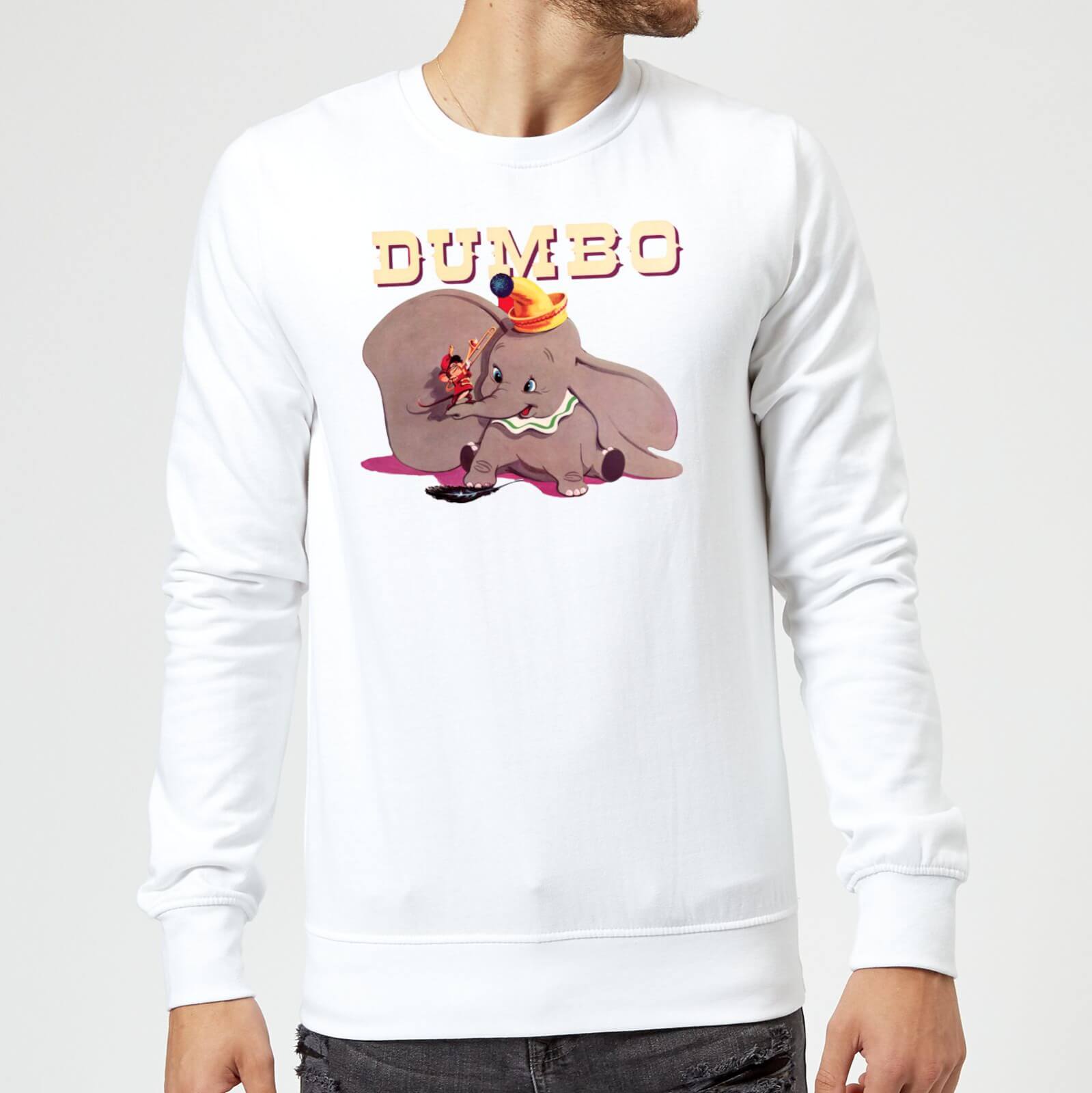 Felpa Dumbo Timothy's Trombone - Bianco - S - Bianco