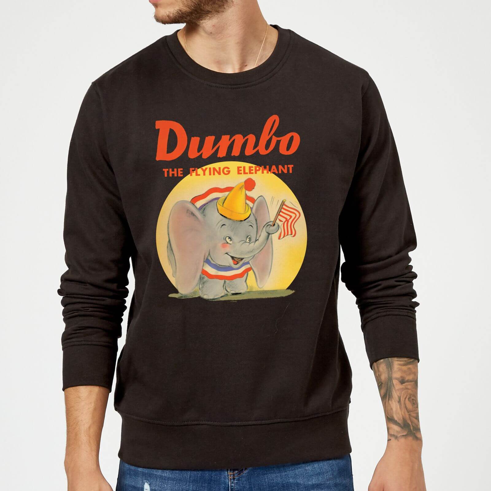 

Felpa Dumbo Flying Elephant - Nero - XXL - Nero