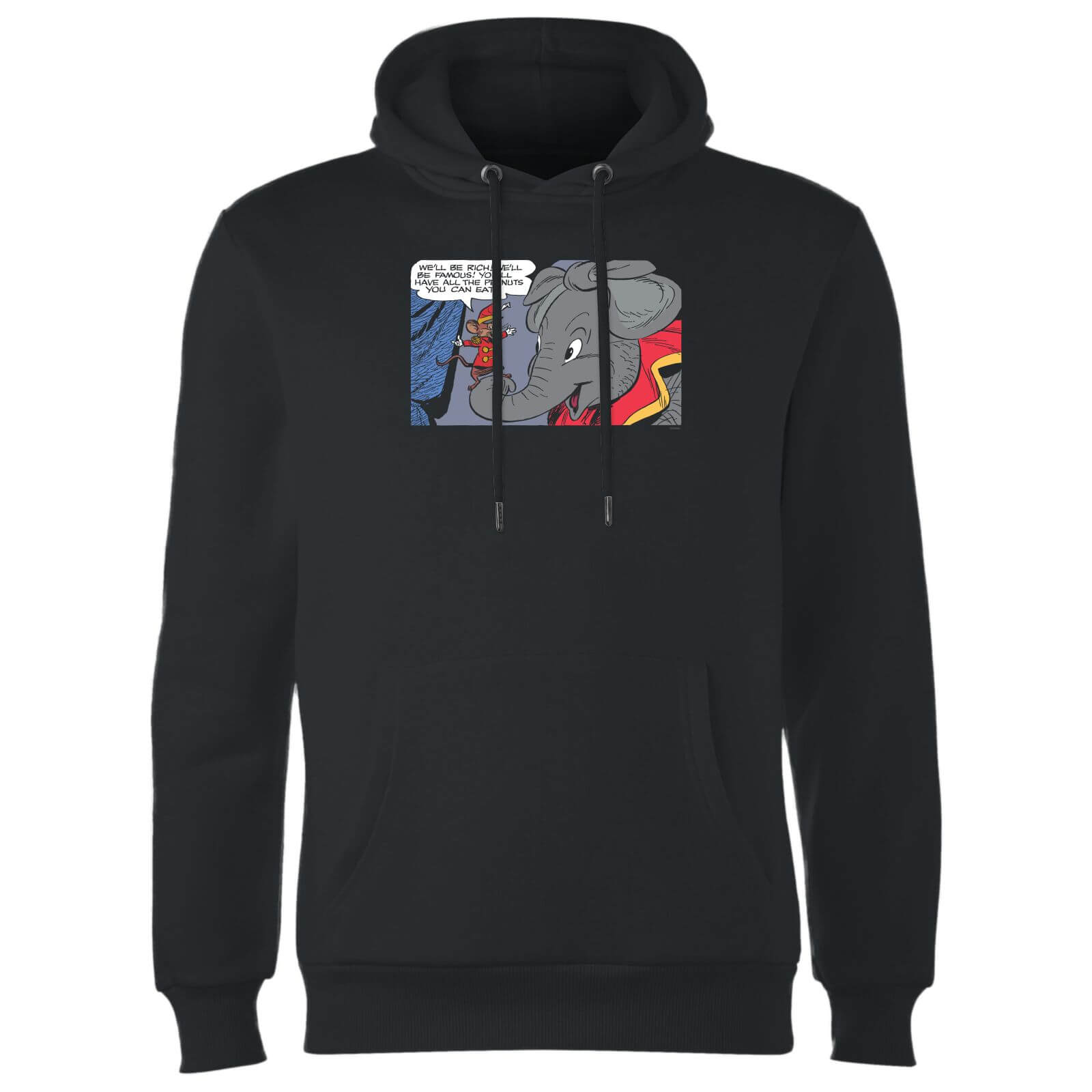 Dumbo Rich and Famous Hoodie - Black - S - Black