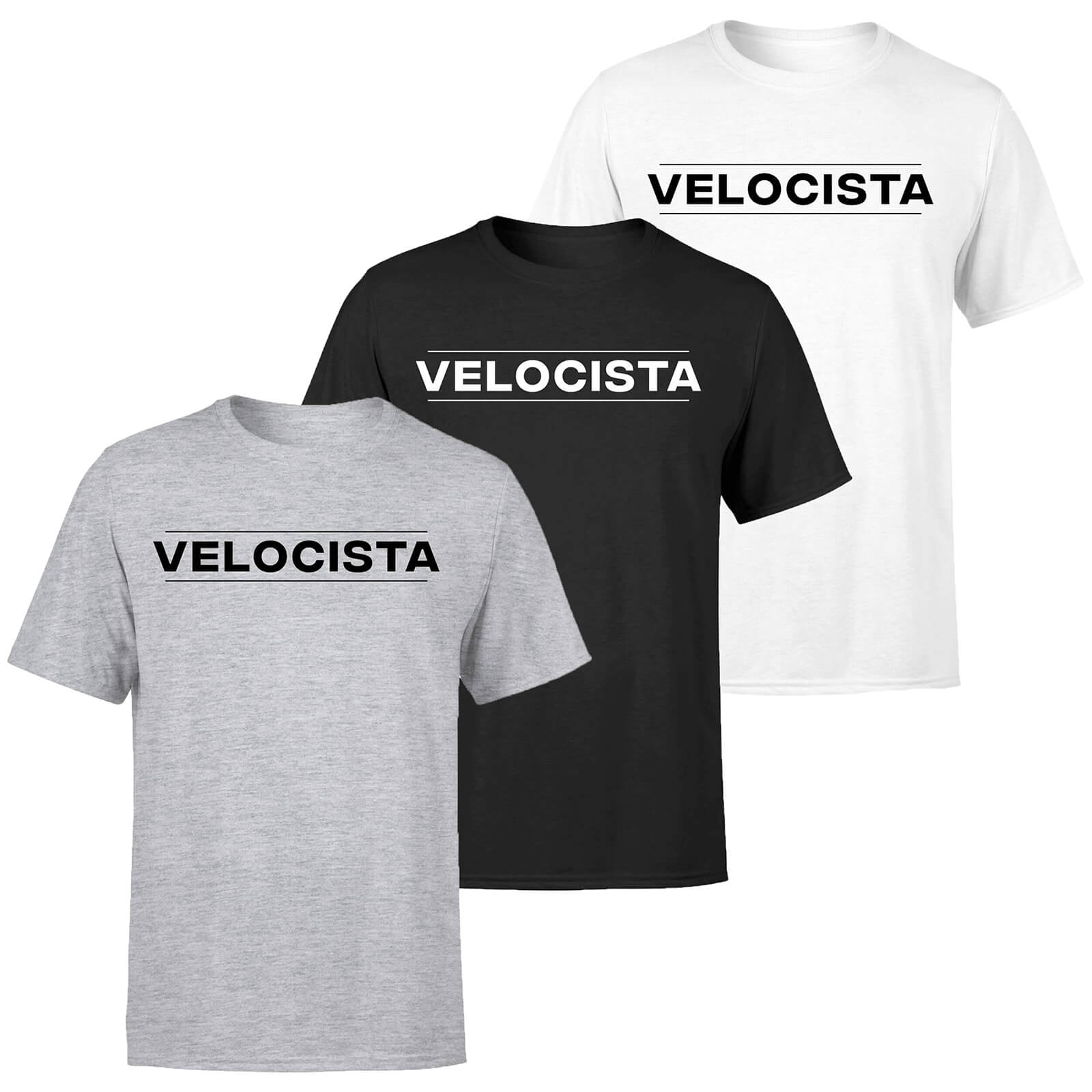 Velocista Men's T-Shirt - XL - Weiß