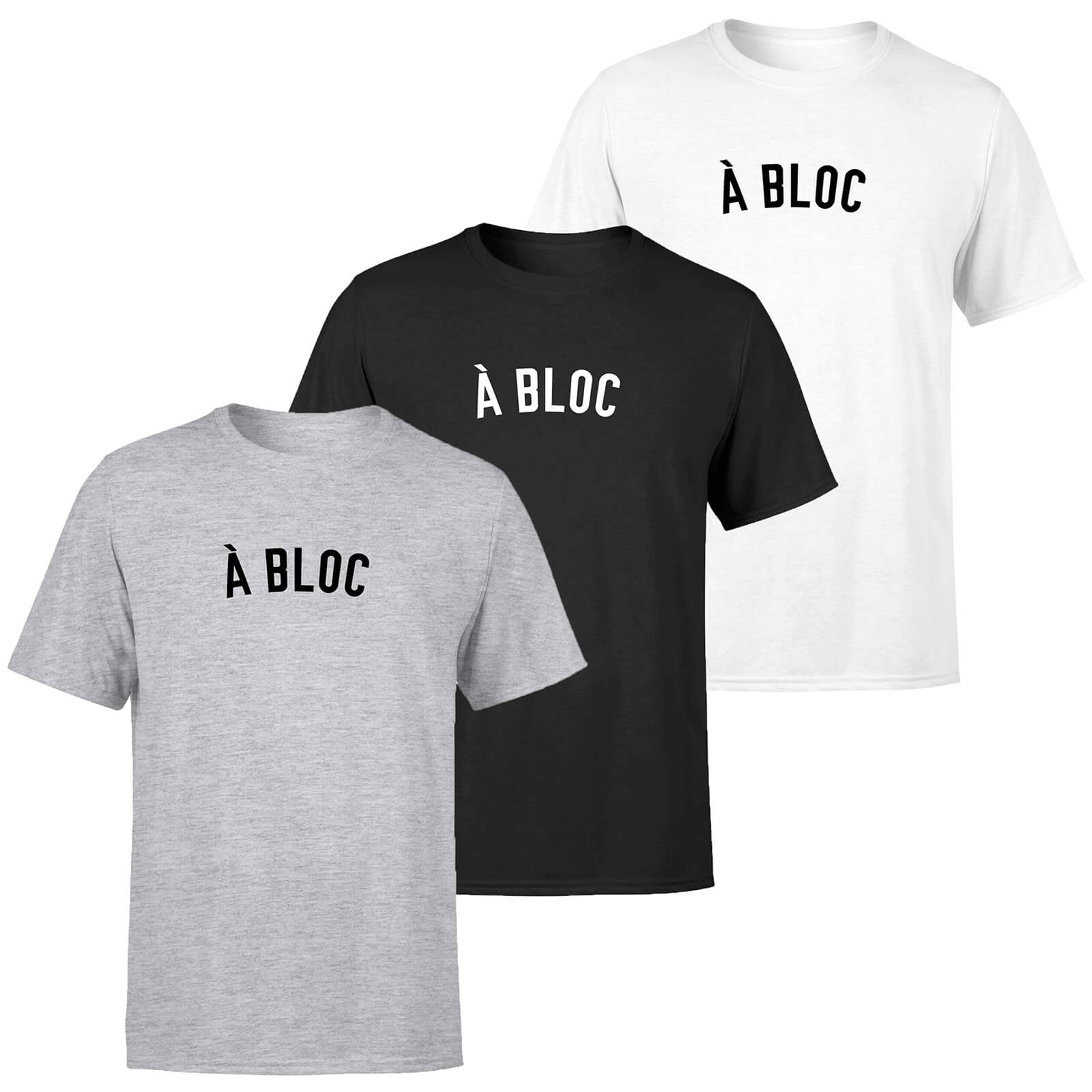 A Bloc Men's T-Shirt - S - White