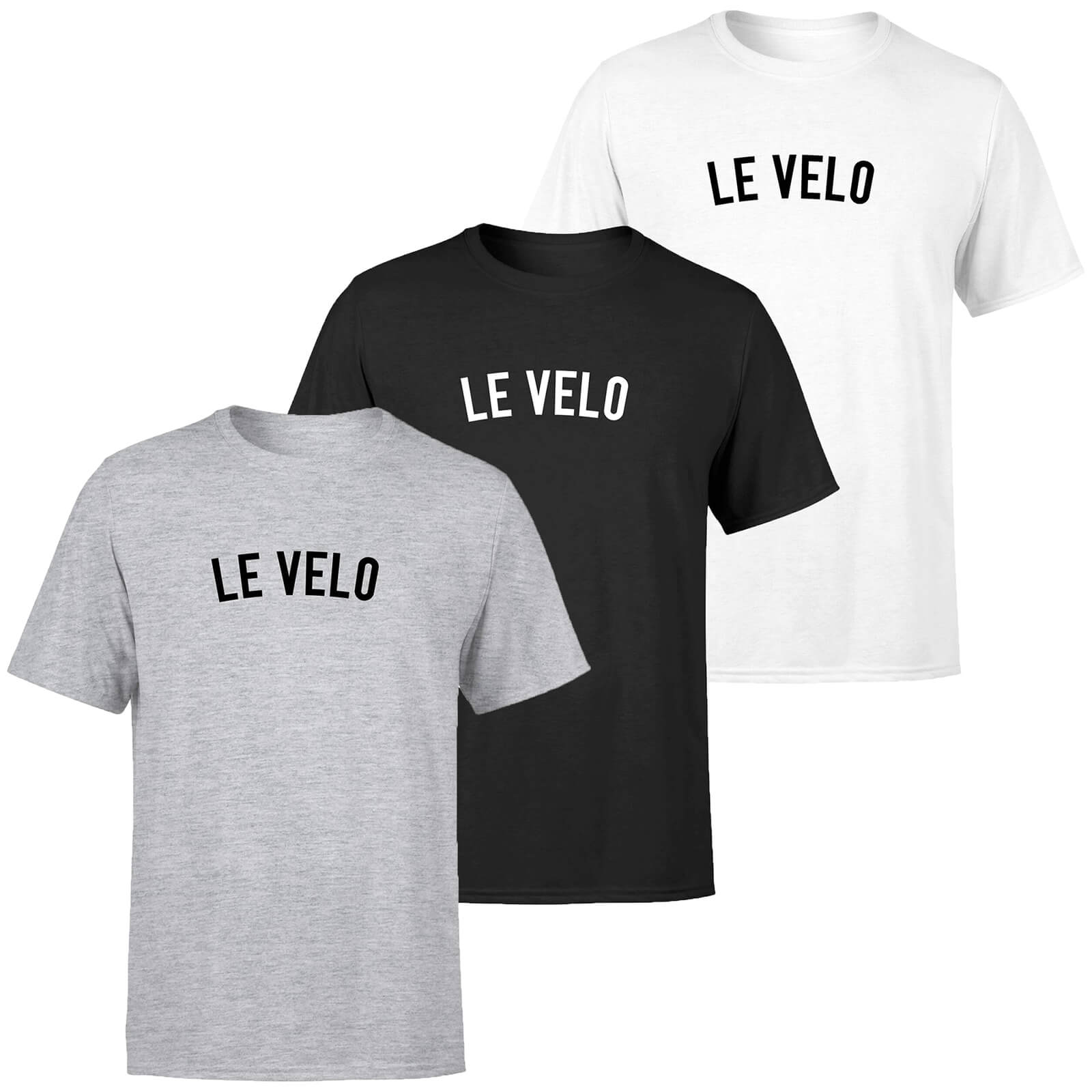 Le Velo Men's T-Shirt - L - White