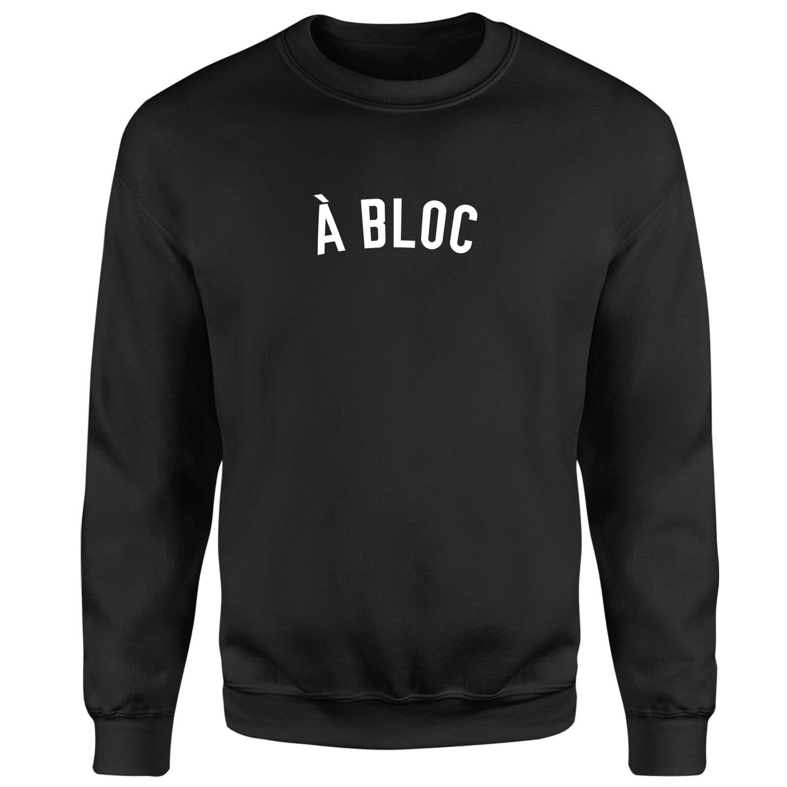 A Bloc Sweatshirt - S - White