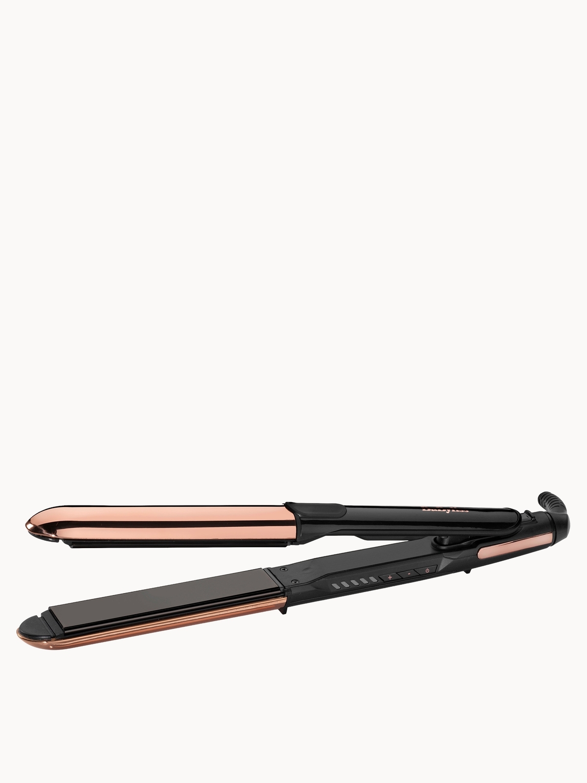 BaByliss Straight and Curl Brilliance Rose-Gold Hair Straightener
