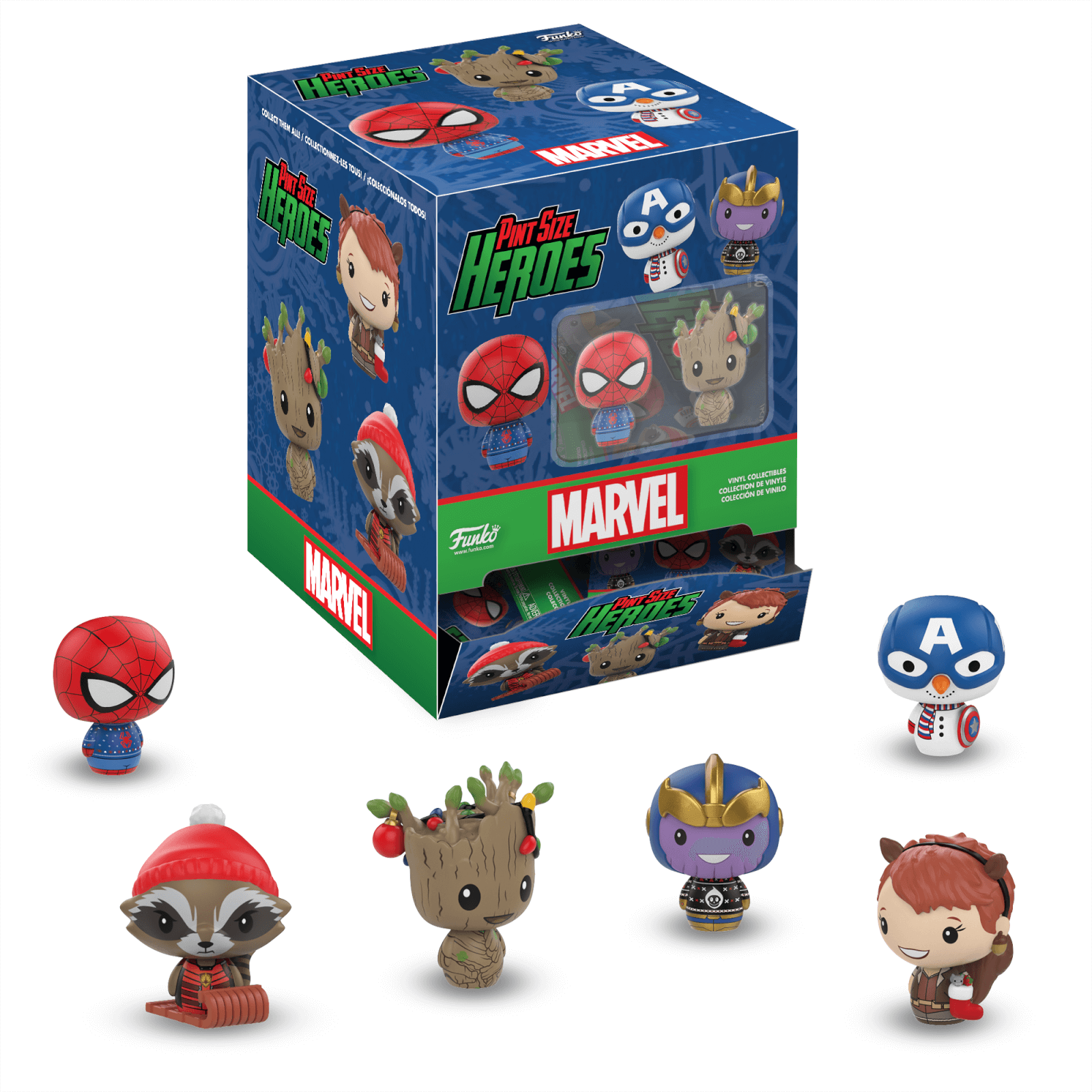 Funko Marvel Holiday Pint Sized Heroes Mini Figura