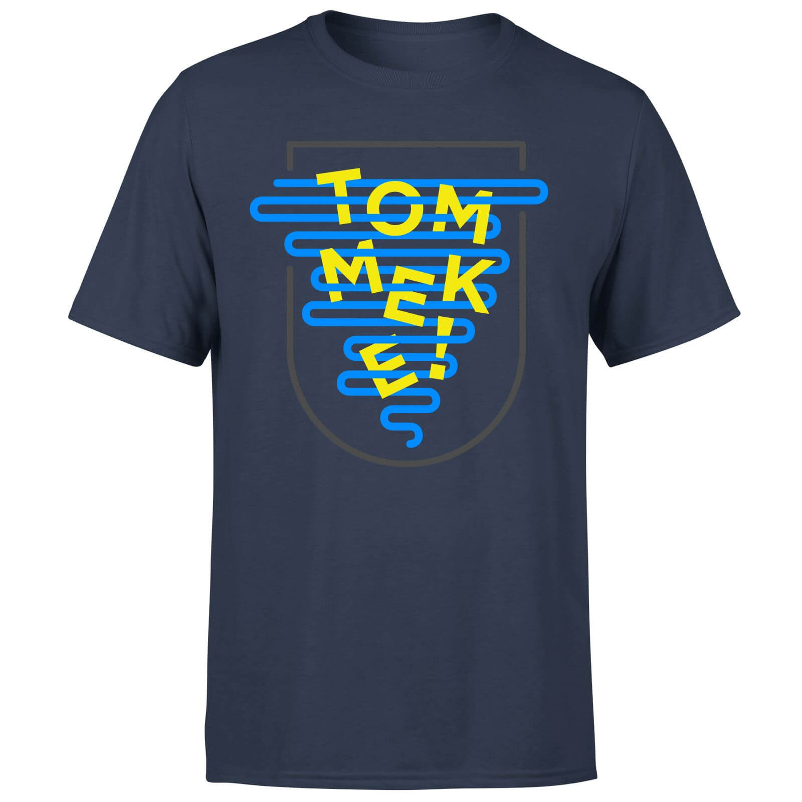 Tommeke Men's T-Shirt - XXL - Marineblau