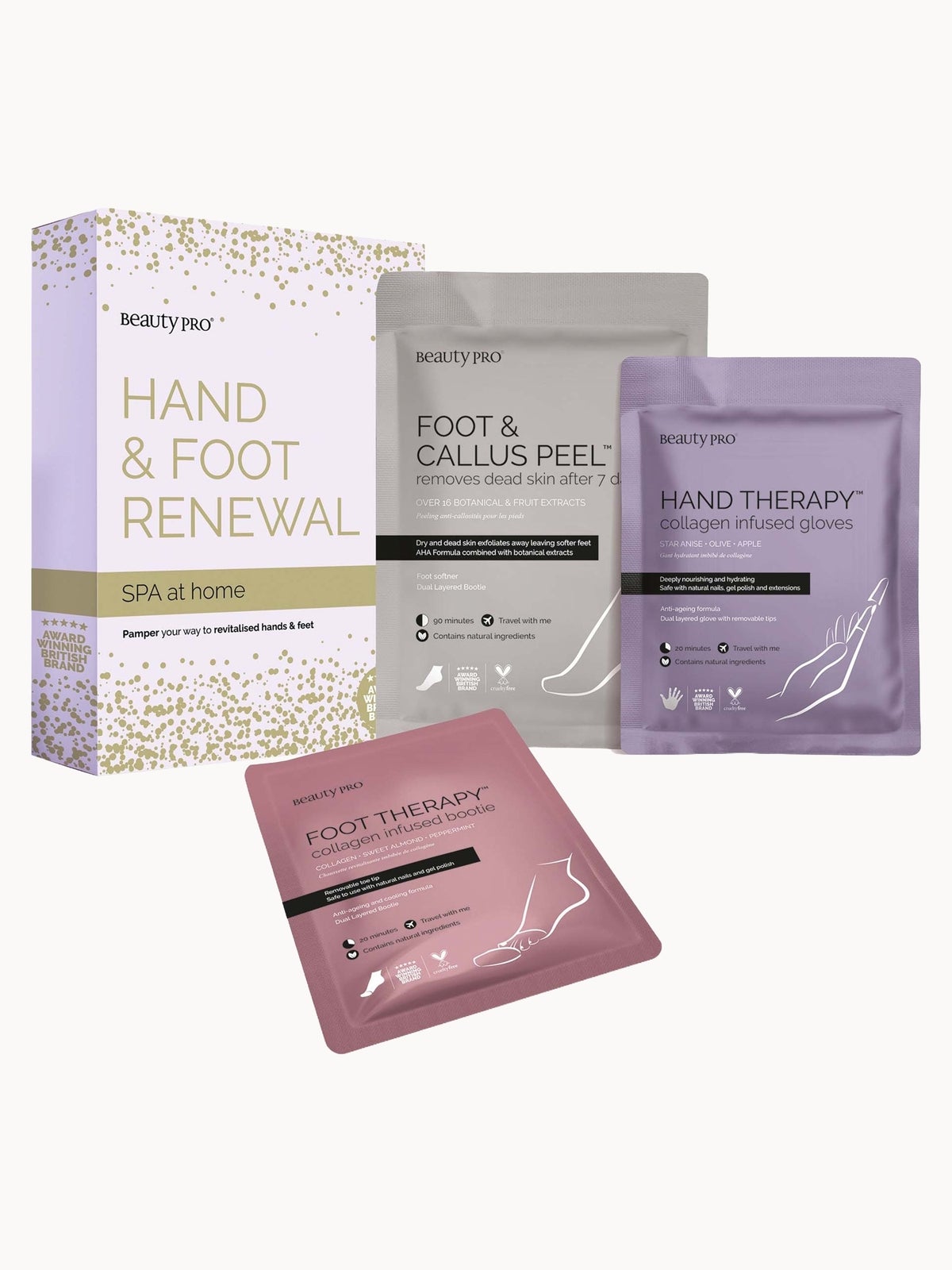 BEAUTYPRO SPA at Home: Hand & Foot Renewal Set (worth £21) 2